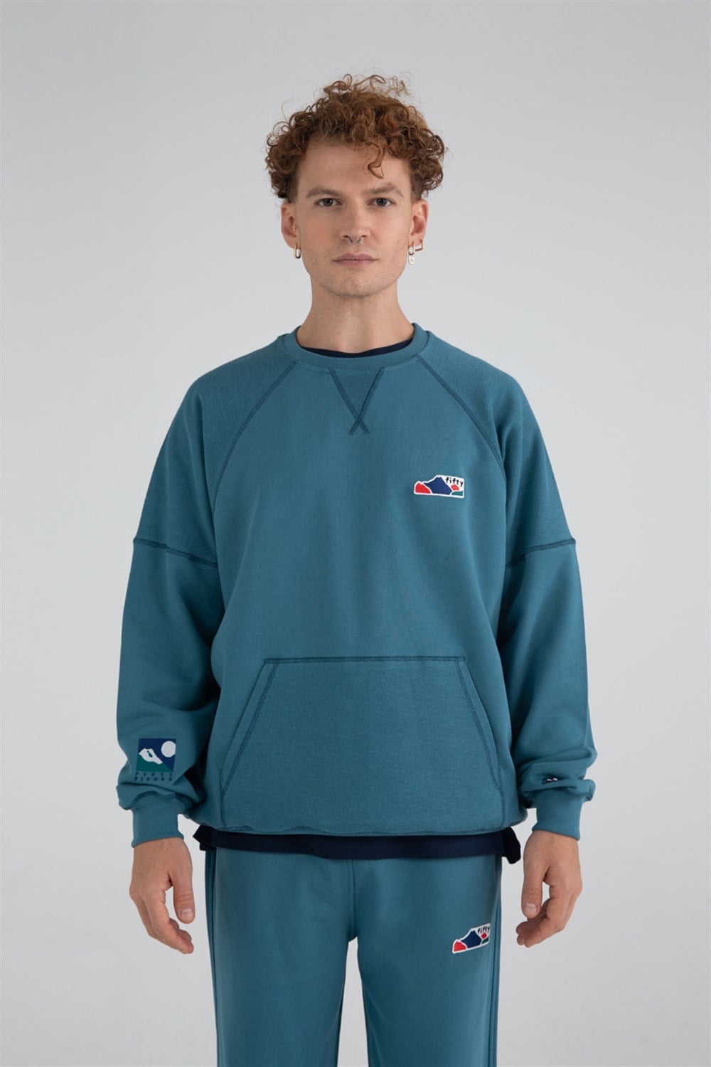 Erkek Oversize Sweatshirt