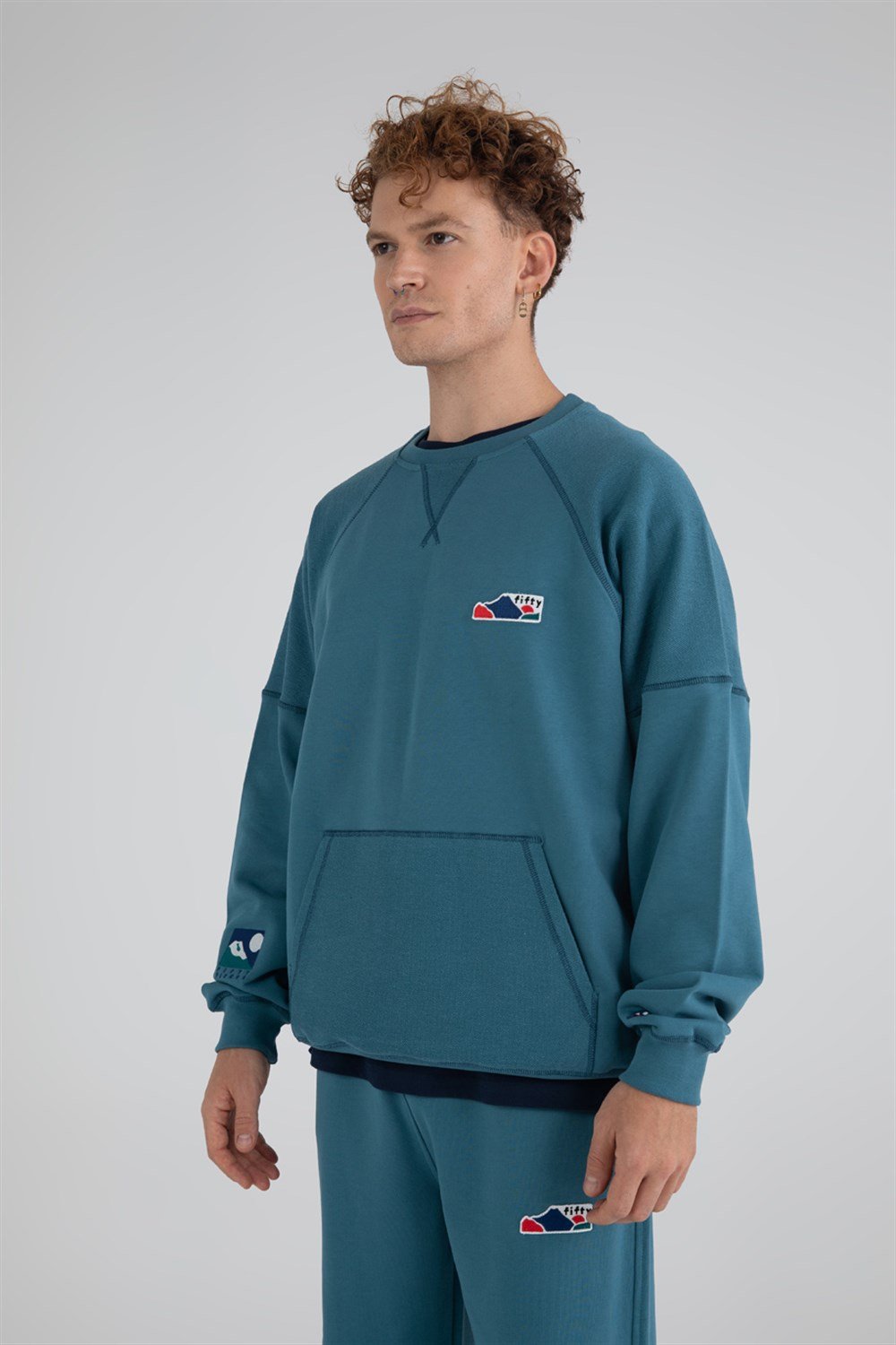 Erkek Oversize Sweatshirt