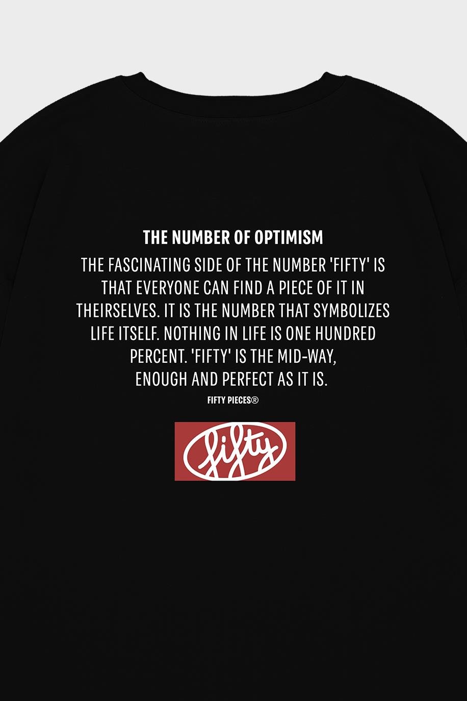 Erkek Siyah Düşük Omuzlu Sırt Baskılı T-Shirt