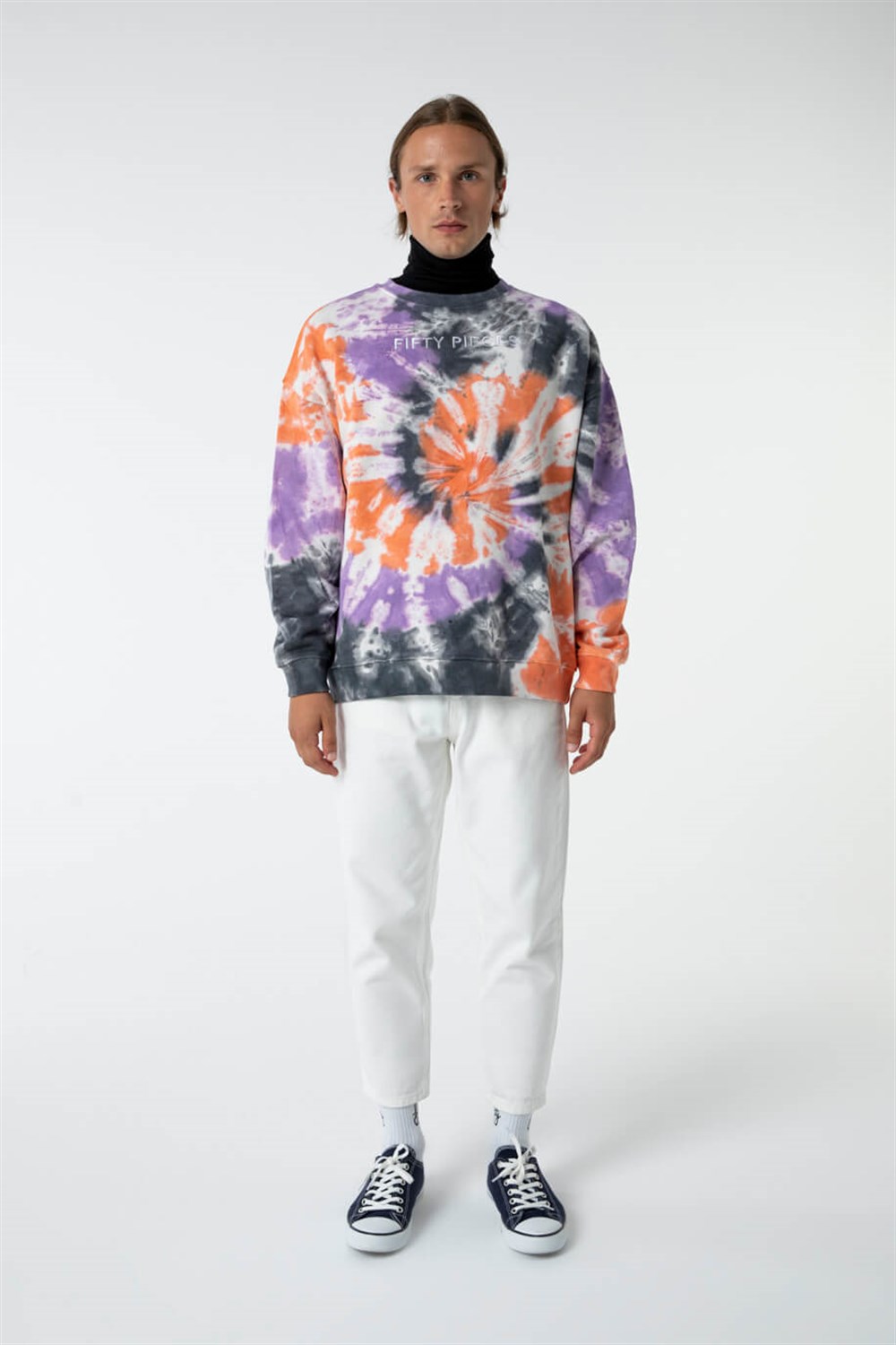 ERKEK BATİK OVERSIZE SWEATSHIRT