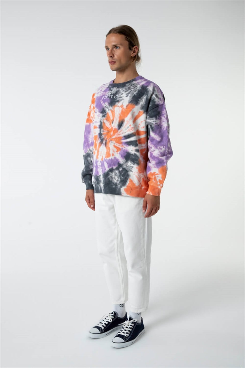 ERKEK BATİK OVERSIZE SWEATSHIRT