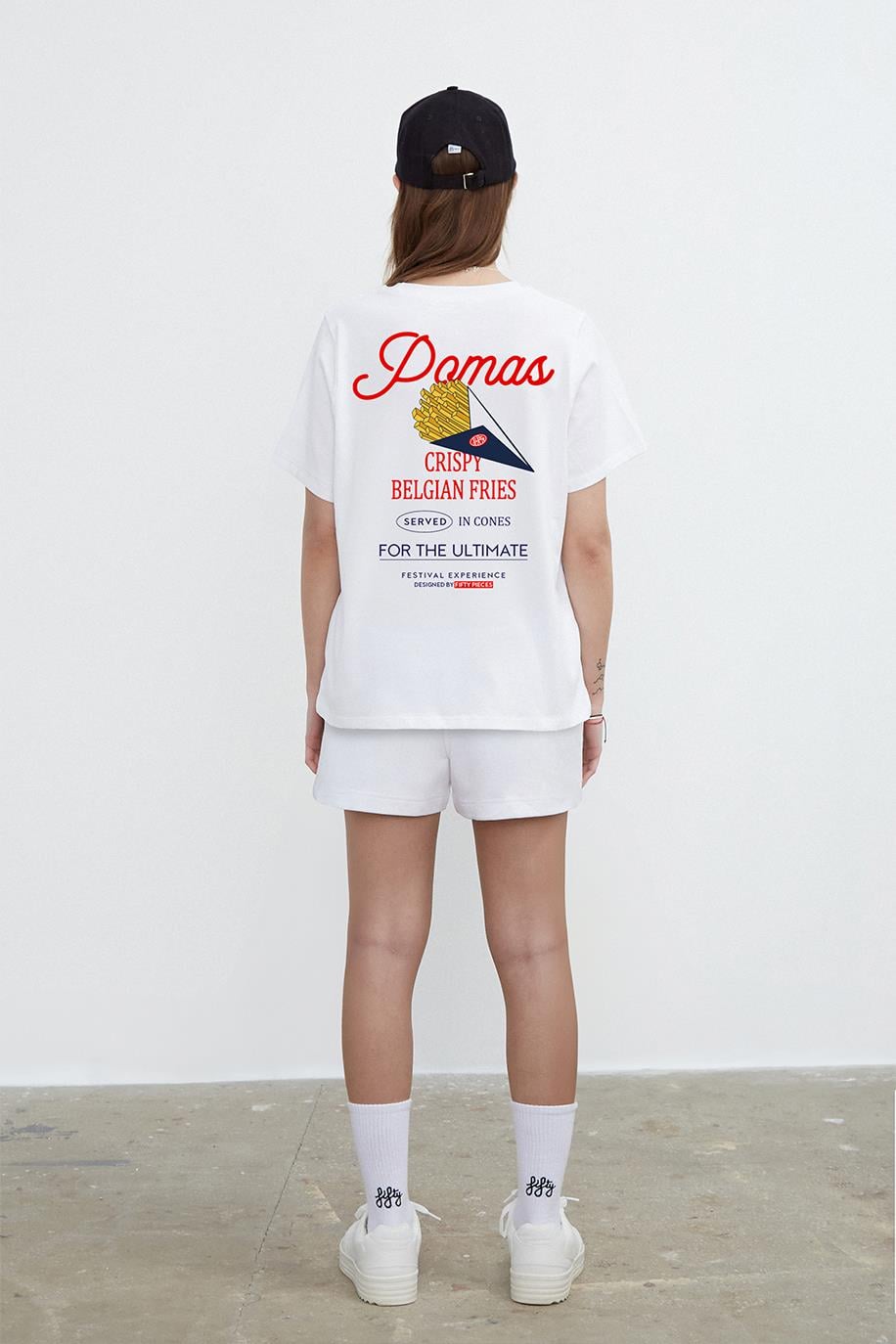 FIFTY PIECES X POMAS T-SHIRT