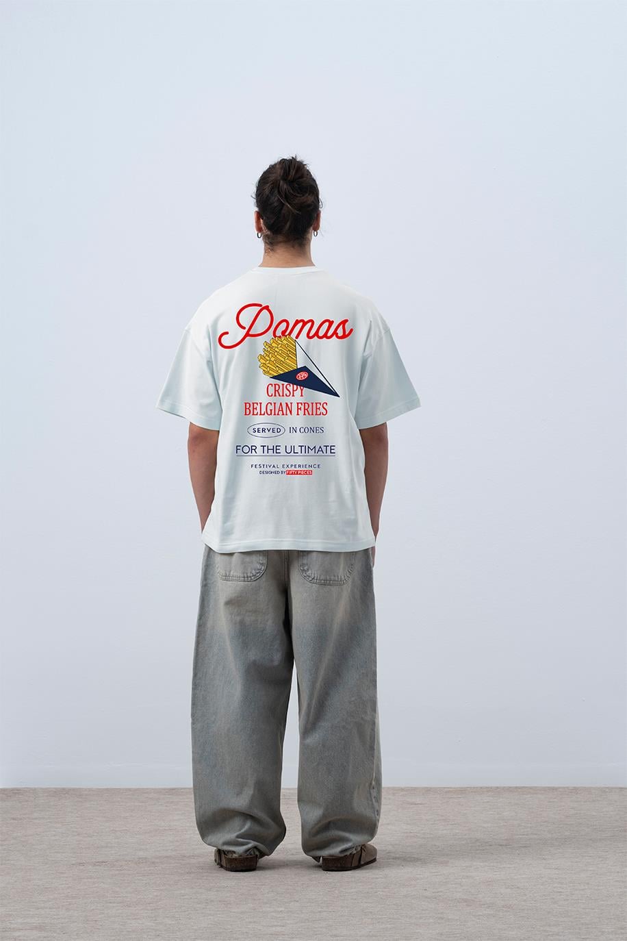 FIFTY PIECES X POMAS T-SHIRT