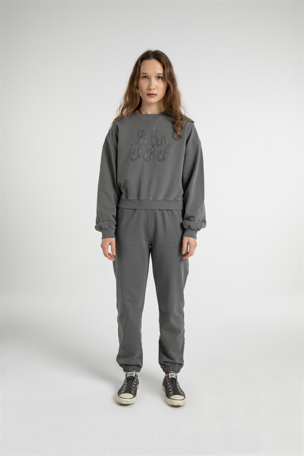 Kadın Loose Fit Sweatshirt