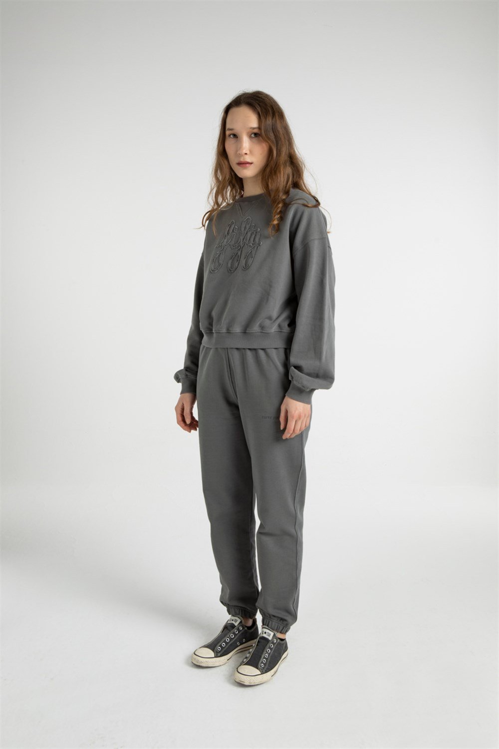 Kadın Loose Fit Sweatshirt