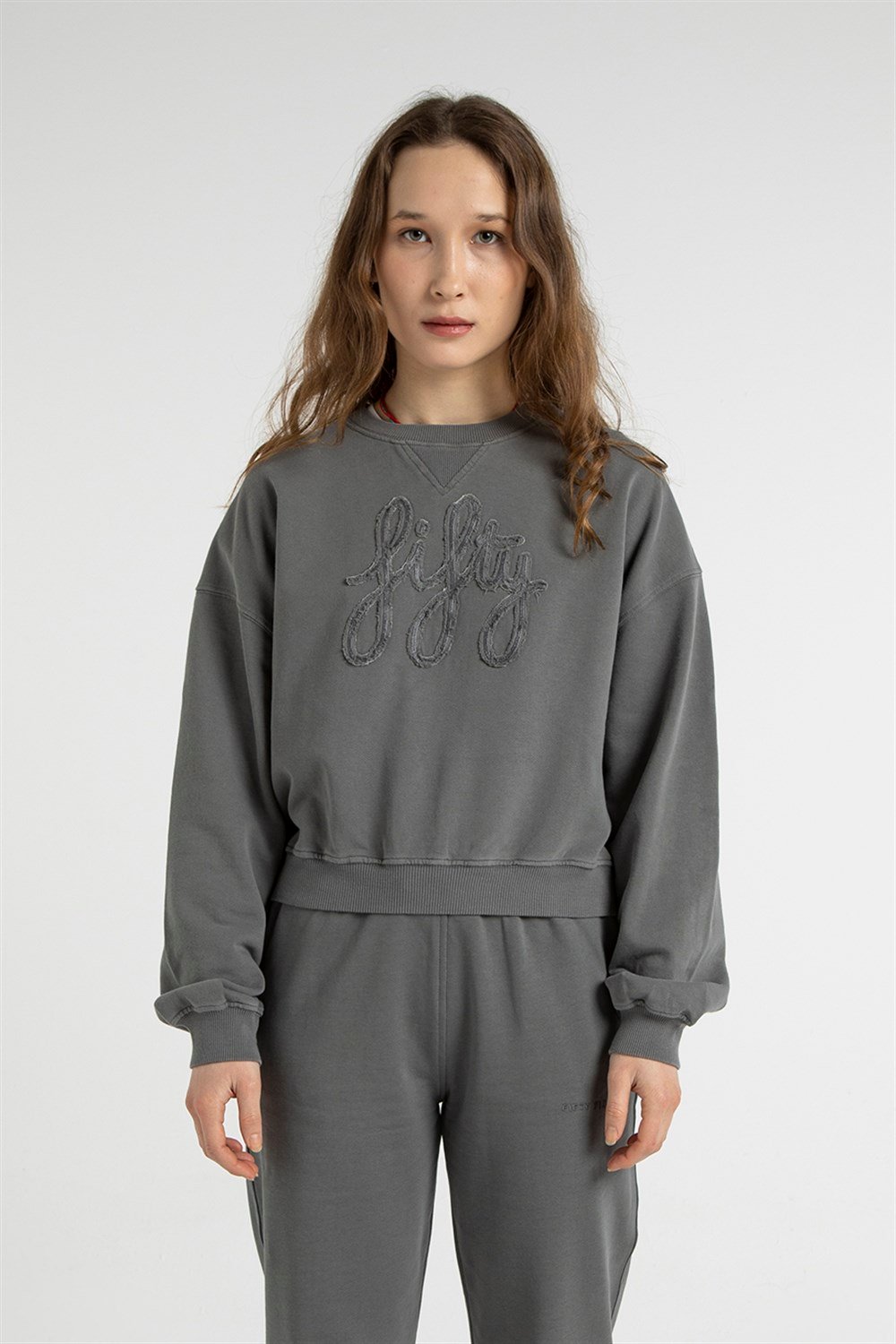 Kadın Loose Fit Sweatshirt