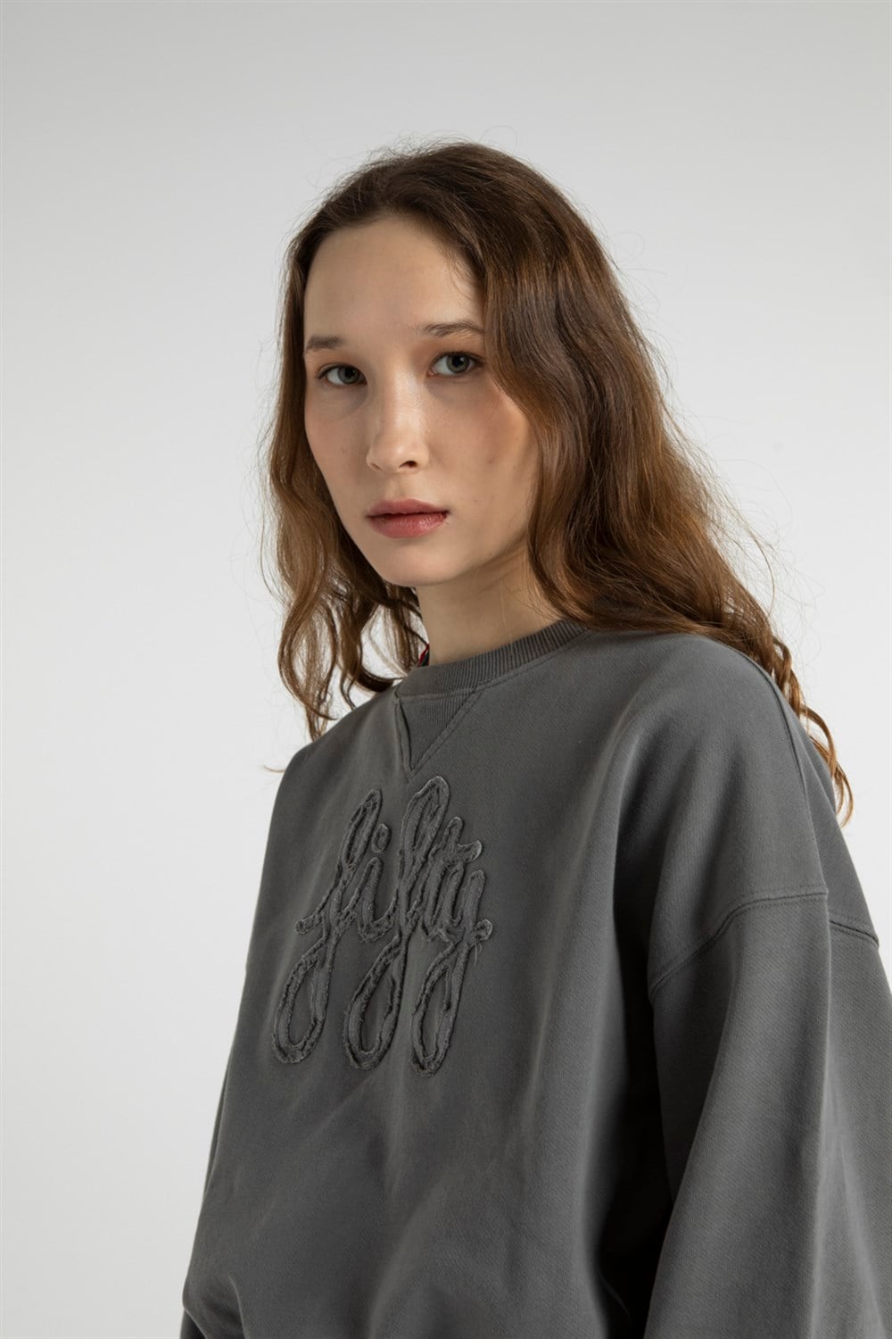 Kadın Loose Fit Sweatshirt