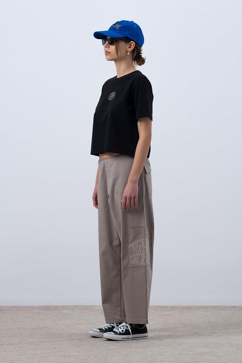 KADIN CORE MID-LENGTH BASIC T-SHIRT