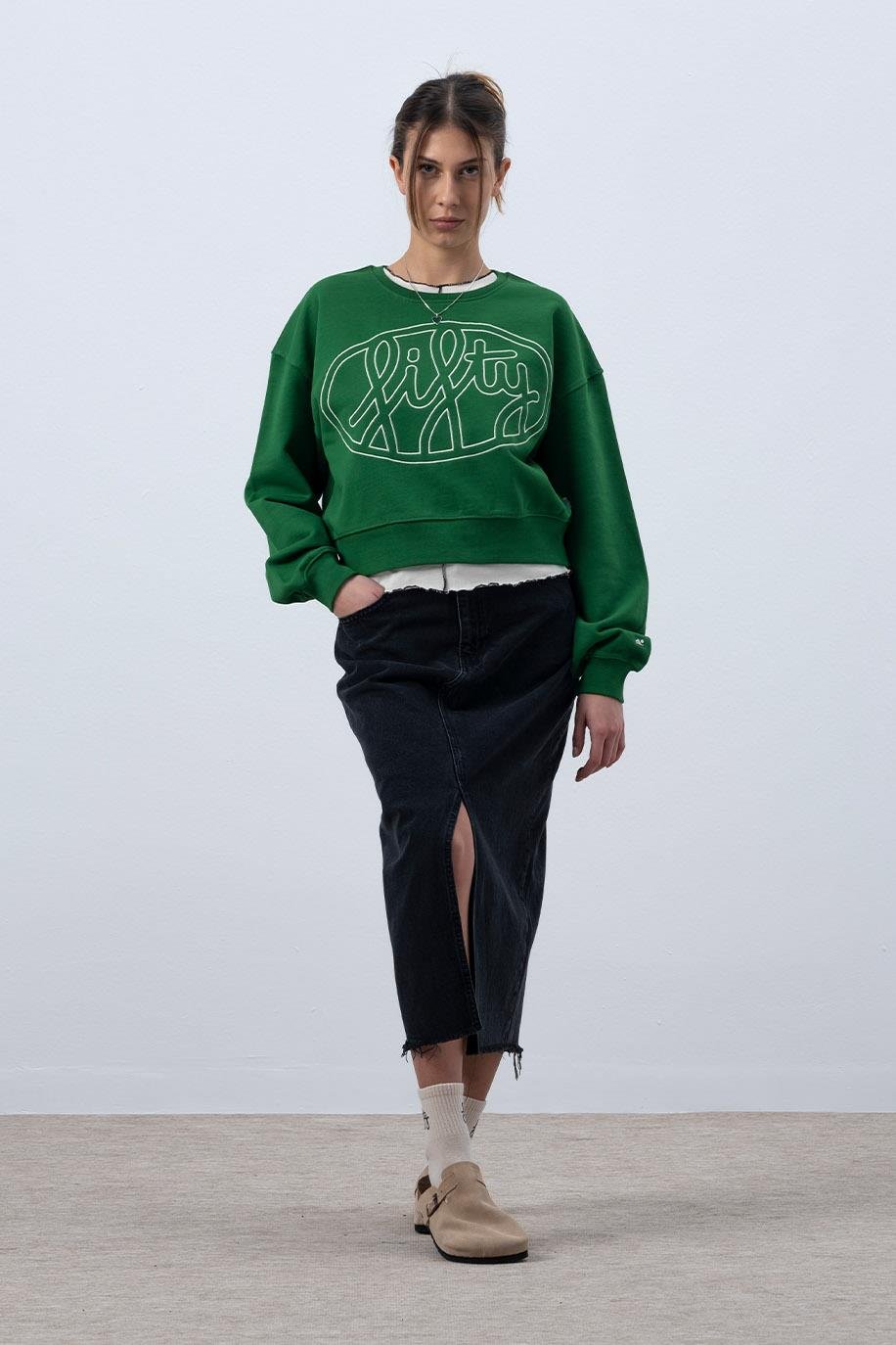 KADIN CORE MID-LENGTH SWEATSHIRT