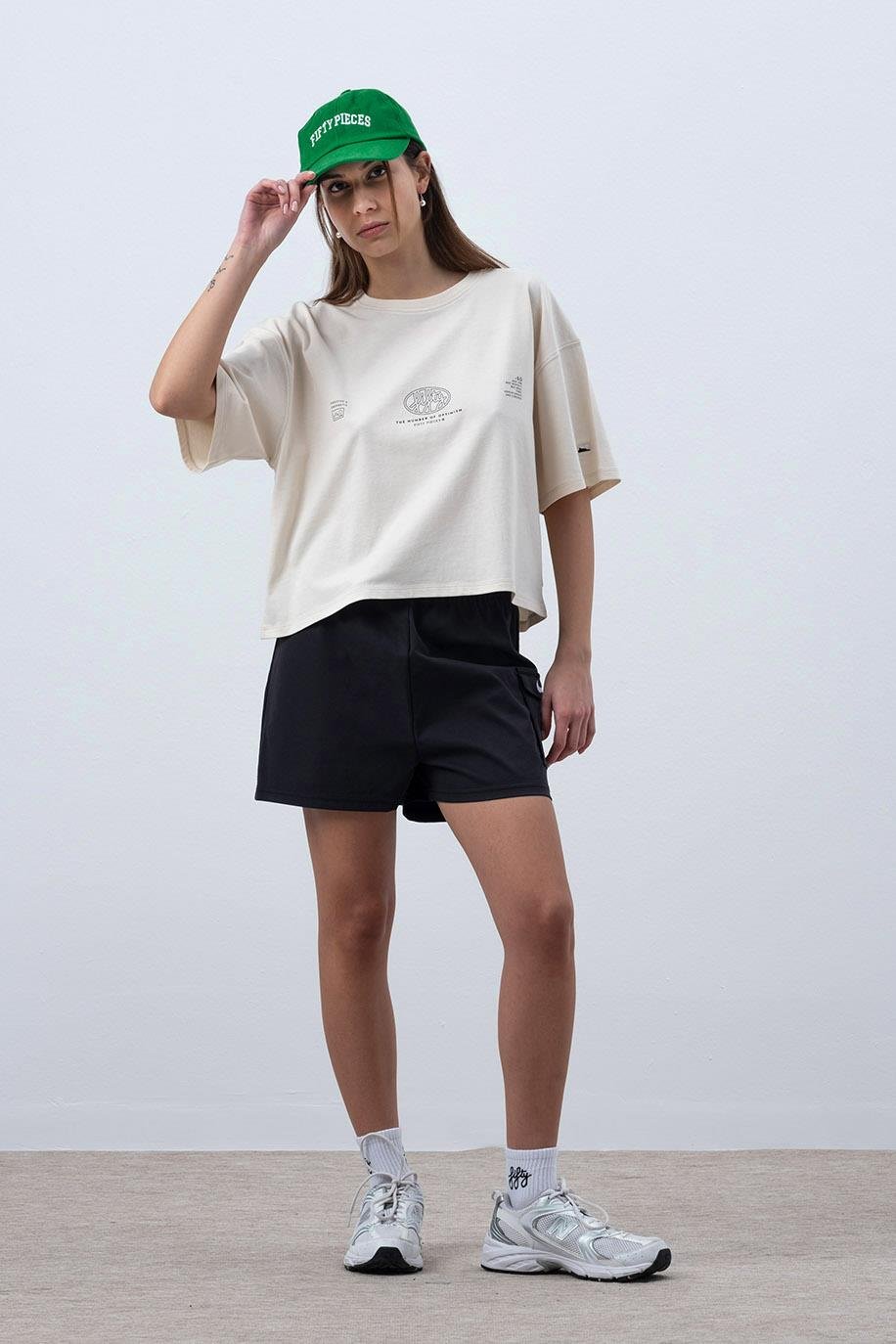 KADIN CORE OVERSIZE MID-LENG T-SHIRT