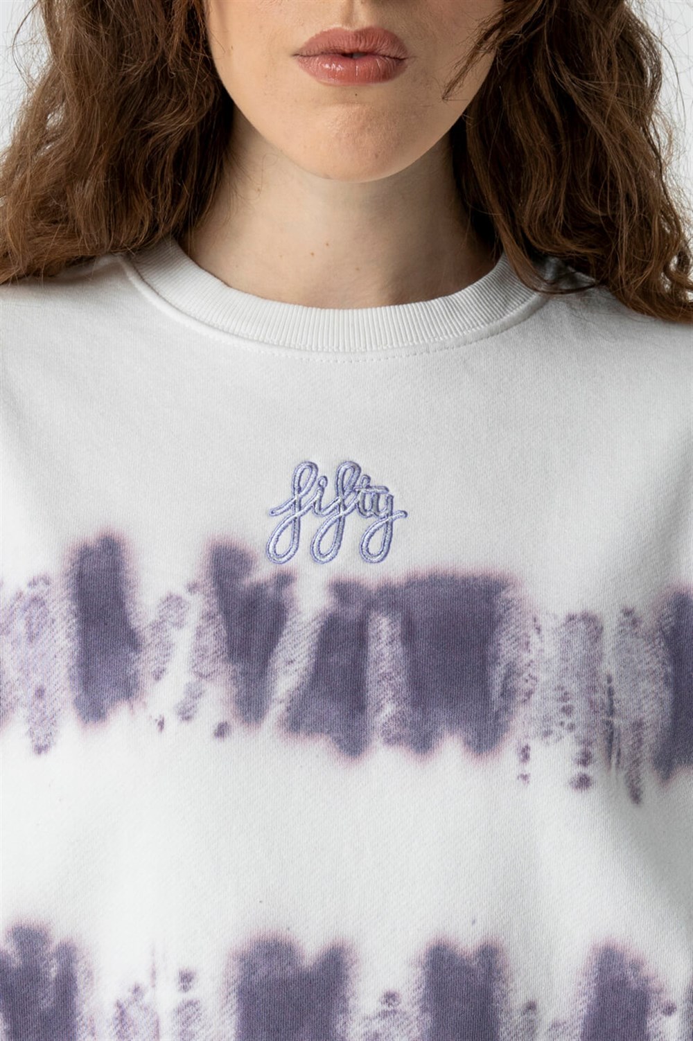 KADIN BATİK OVERSIZE SWEATSHIRT