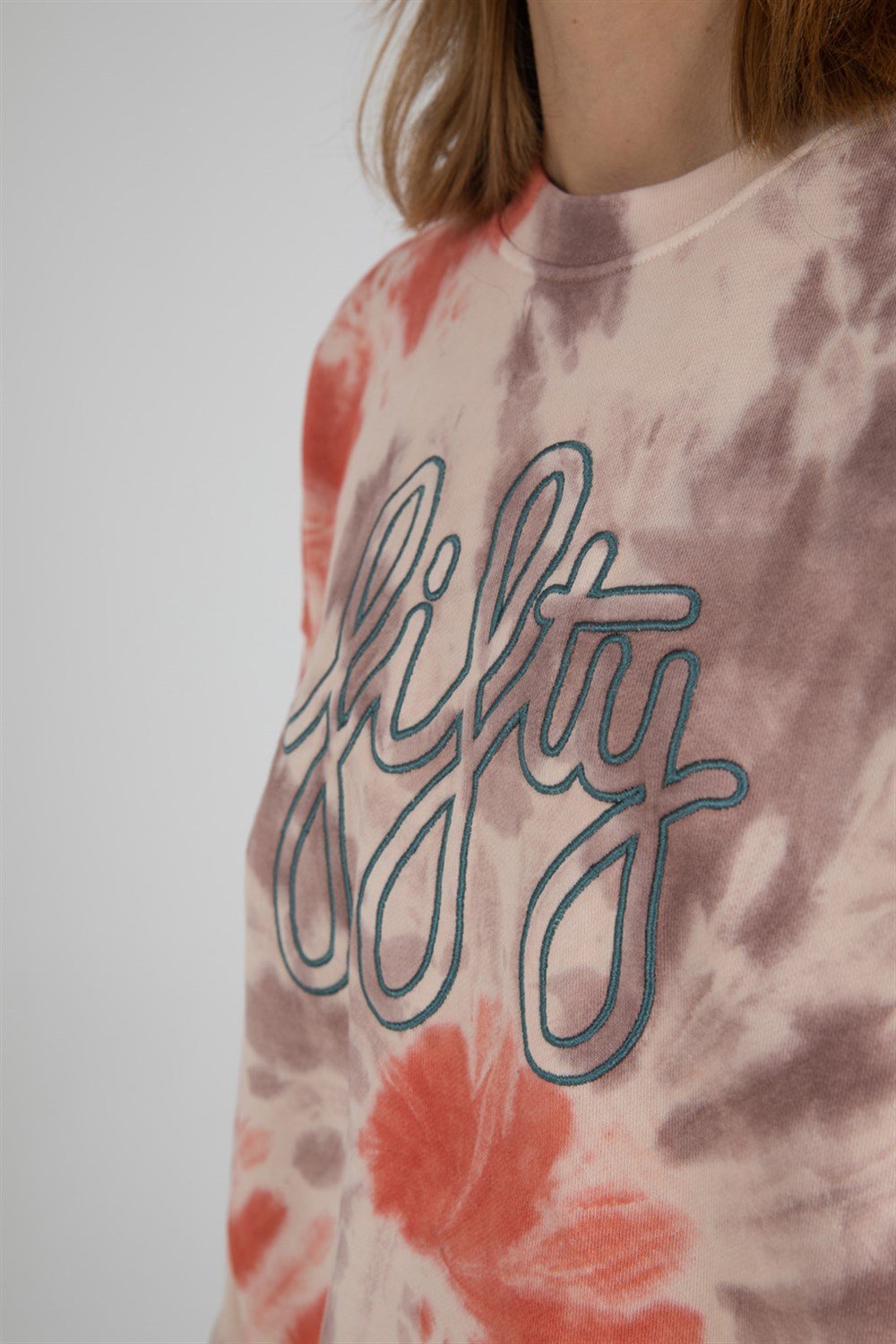 Kadın Batik Oversize Sweatshirt