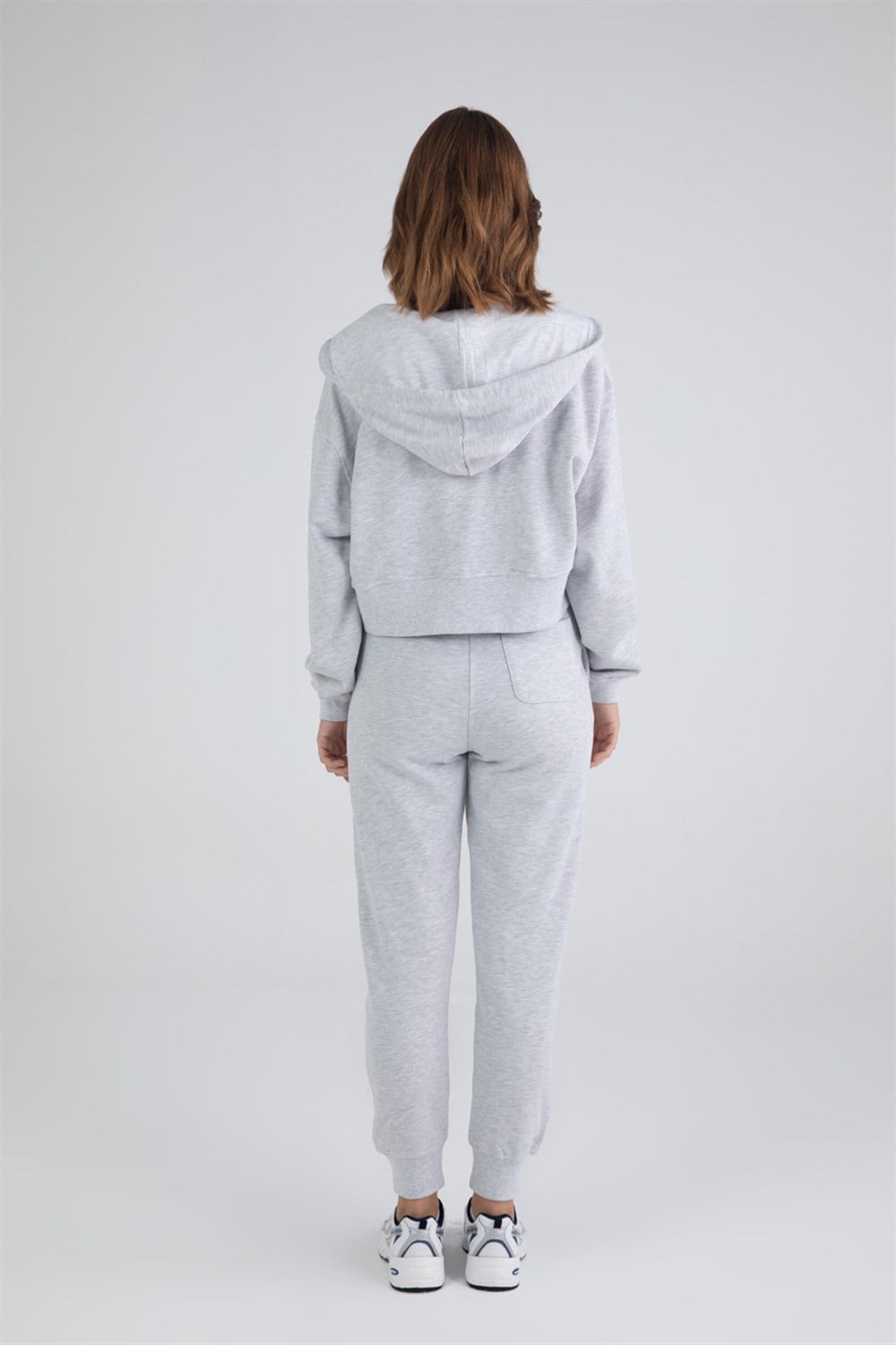 Kadın Fermuarlı Hoodie