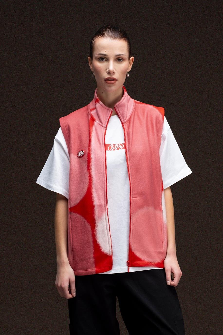 Women's Zippered Fleece Vest