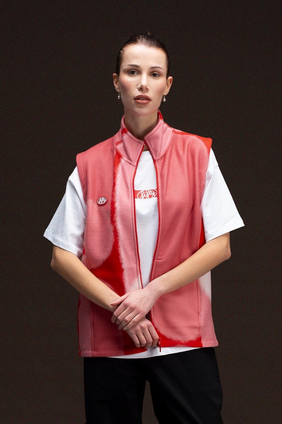 Women's Zippered Fleece Vest