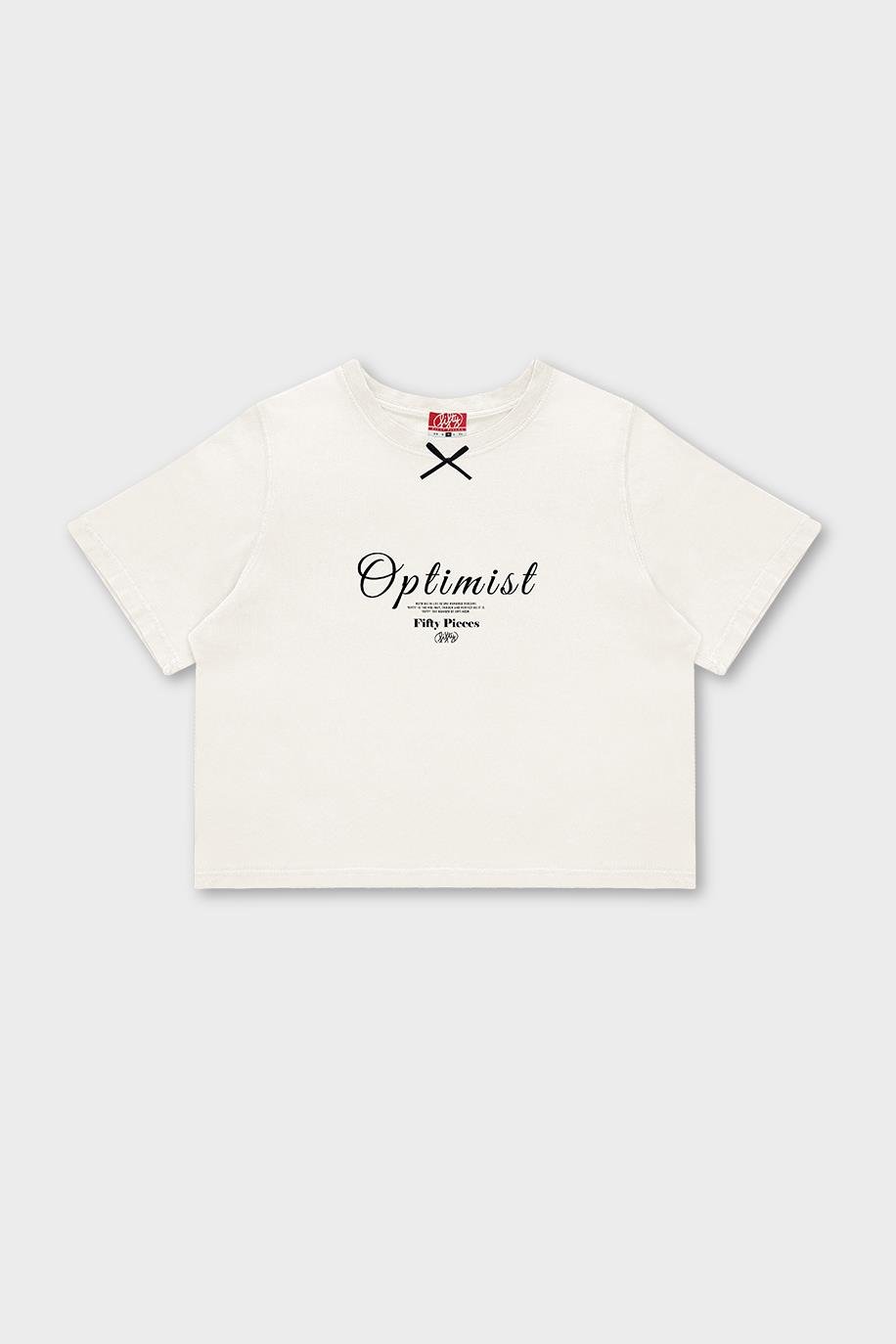 Kadın Kum Fiyonk Detaylı T-Shirt