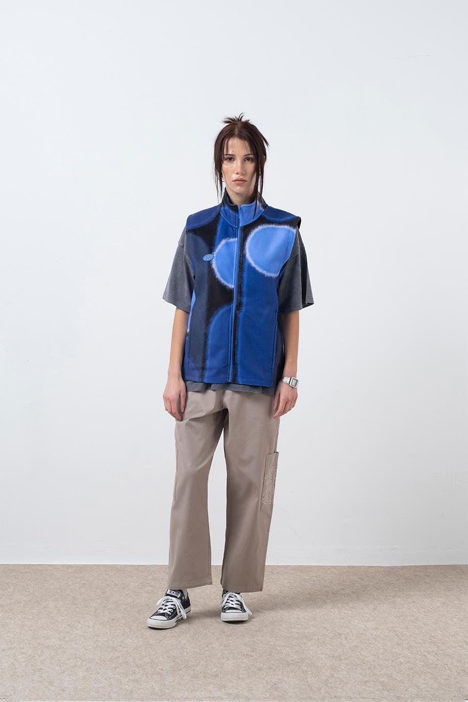 Women's Zippered Fleece Vest