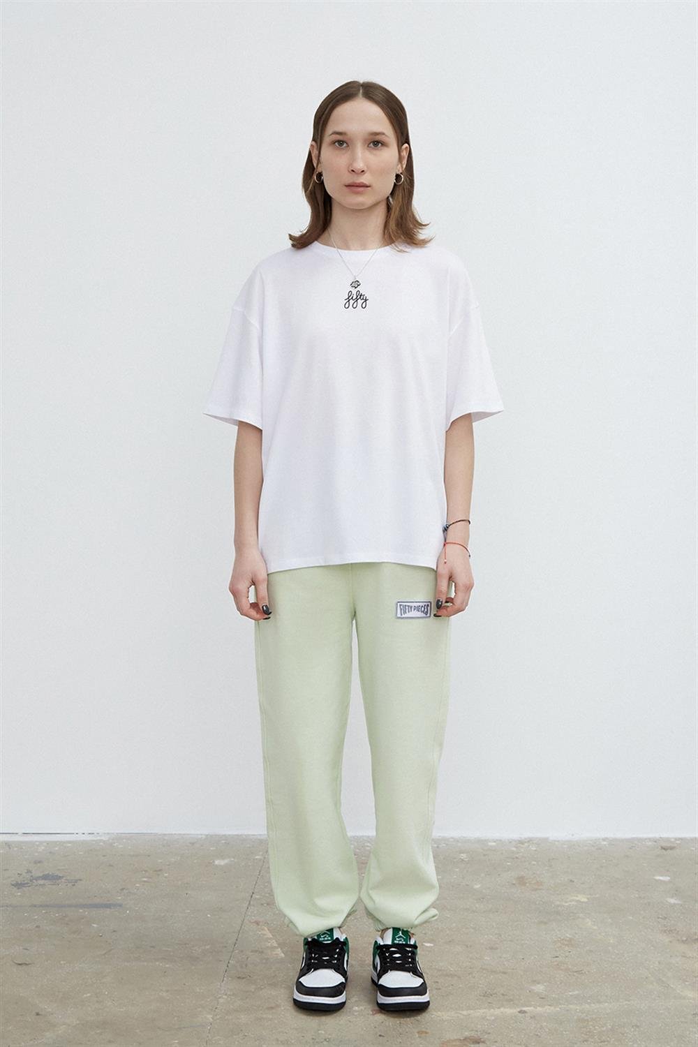 KADIN OVERSIZE BASIC T-SHIRT