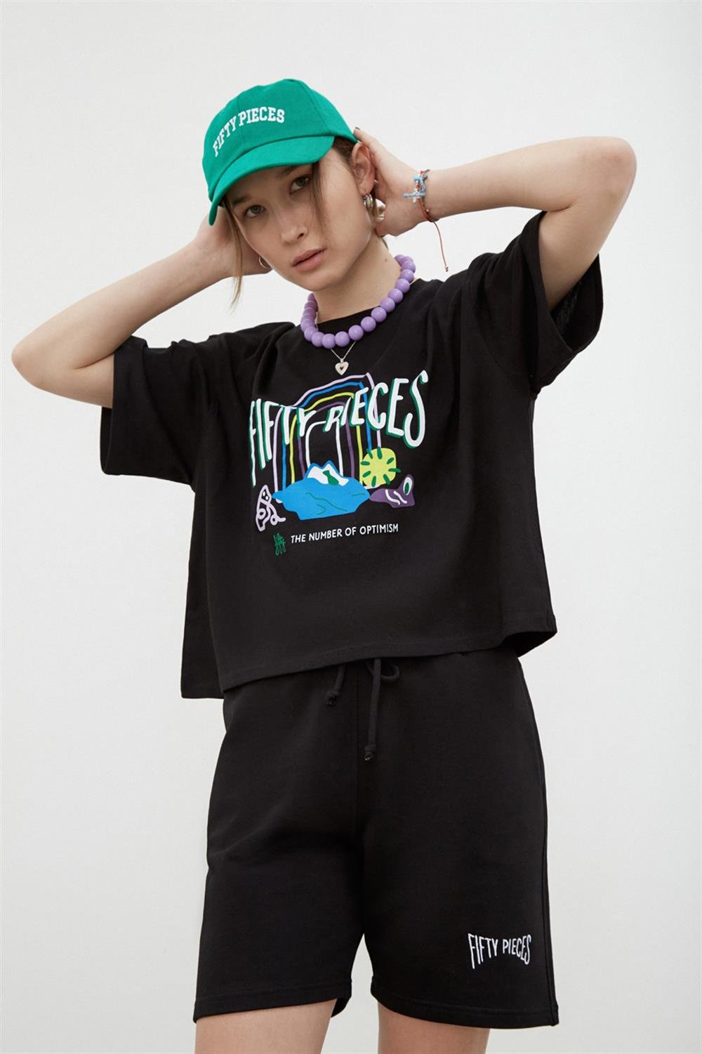 KADIN OVERSIZE MED-LENG T-SHIRT