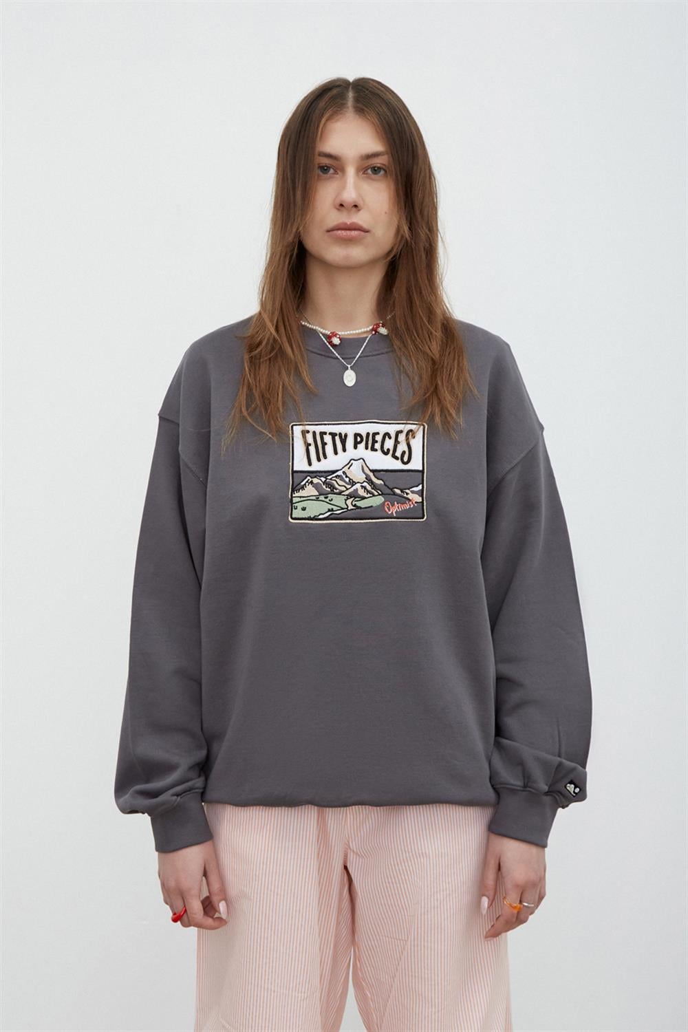 KADIN OVERSIZE SWEATSHIRT