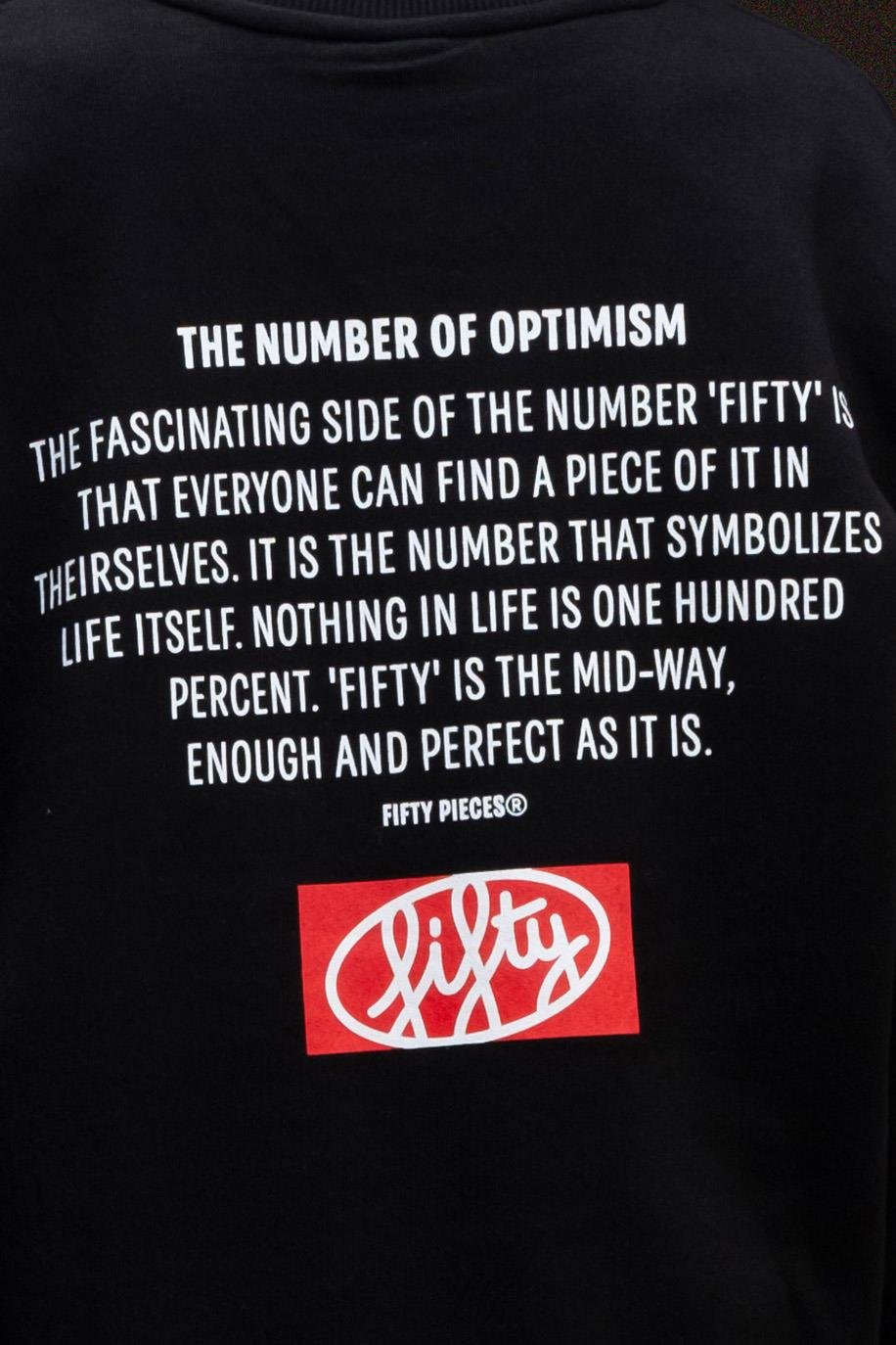 Kadın Siyah Oversize Sırt Baskılı Sweatshirt