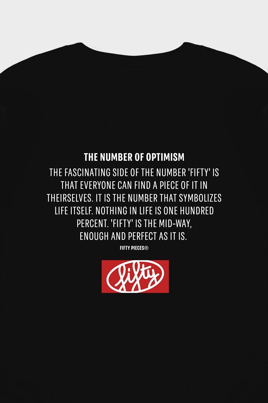 Kadın Siyah Oversize Sırt Baskılı Sweatshirt