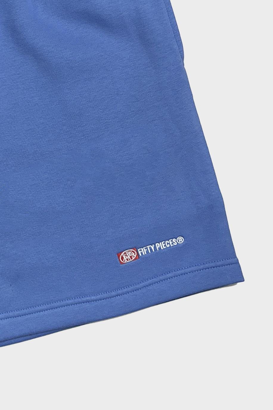 Mavi Bermuda Jogger Şort