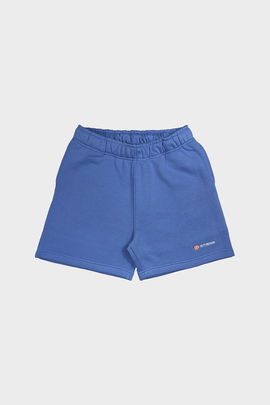 Mavi Bermuda Jogger Şort