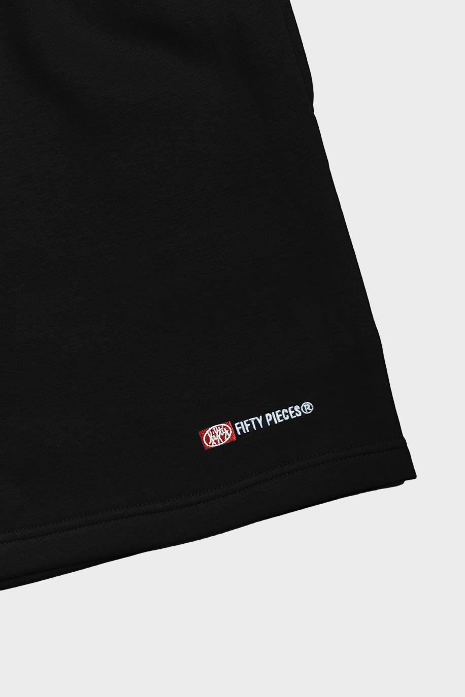 Siyah Bermuda Jogger Şort