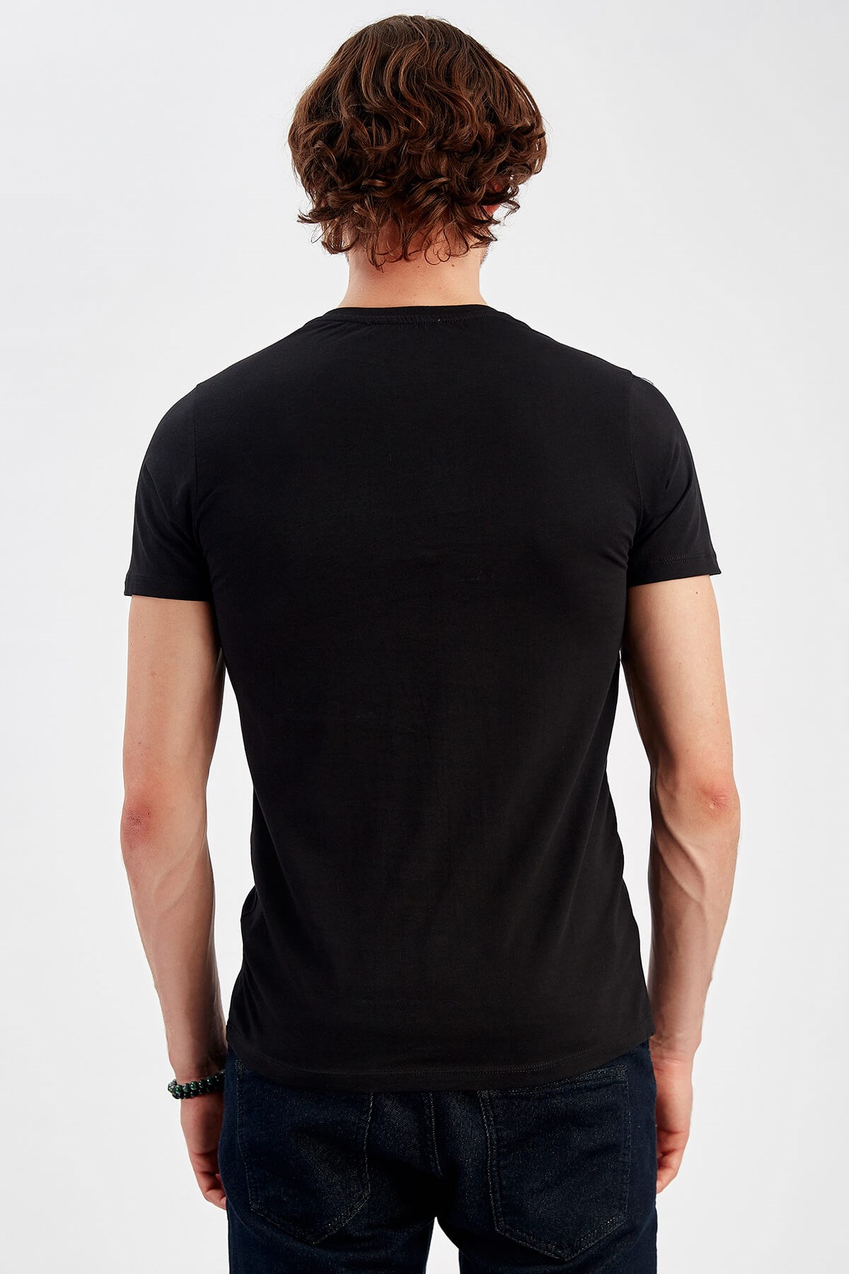 Erkek Siyah T-Shirt