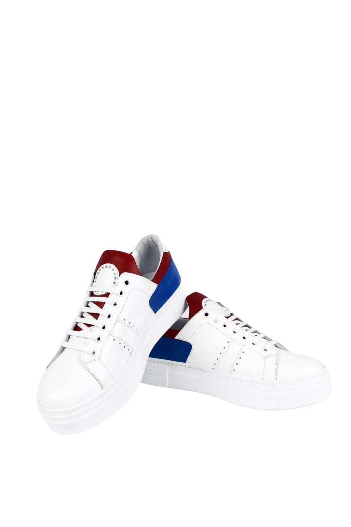 Hakiki Deri Beyaz Kadın Sneaker  ITW308WW