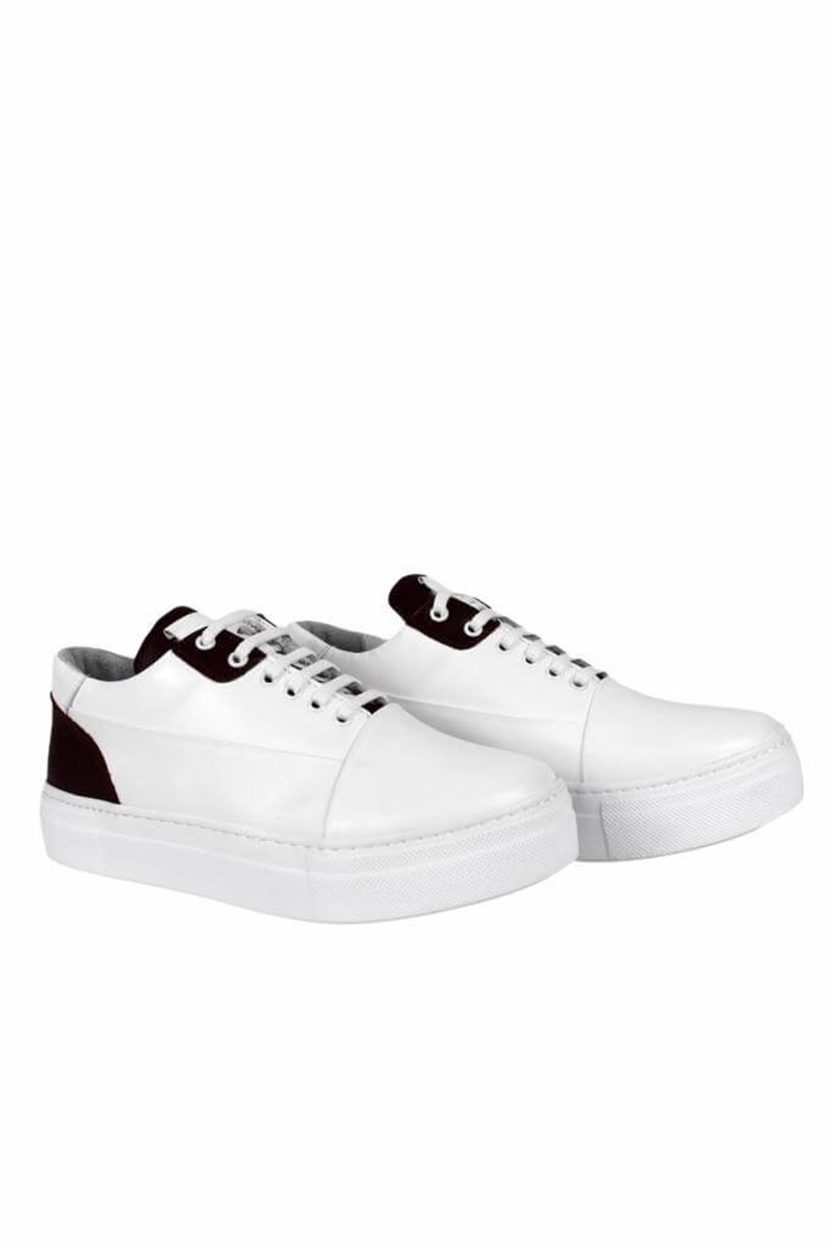Hakiki Deri Beyaz Kadın Sneaker ITW3010WW