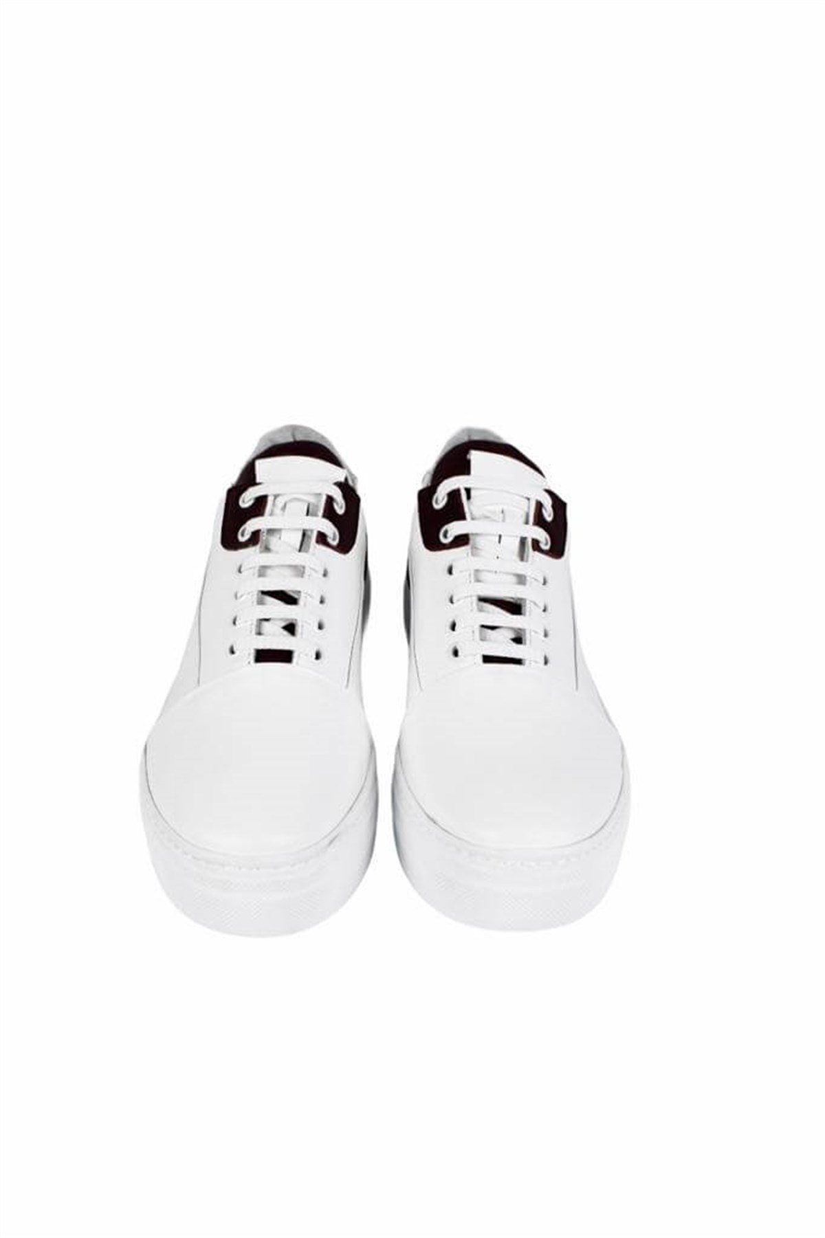 Hakiki Deri Beyaz Kadın Sneaker ITW3010WW
