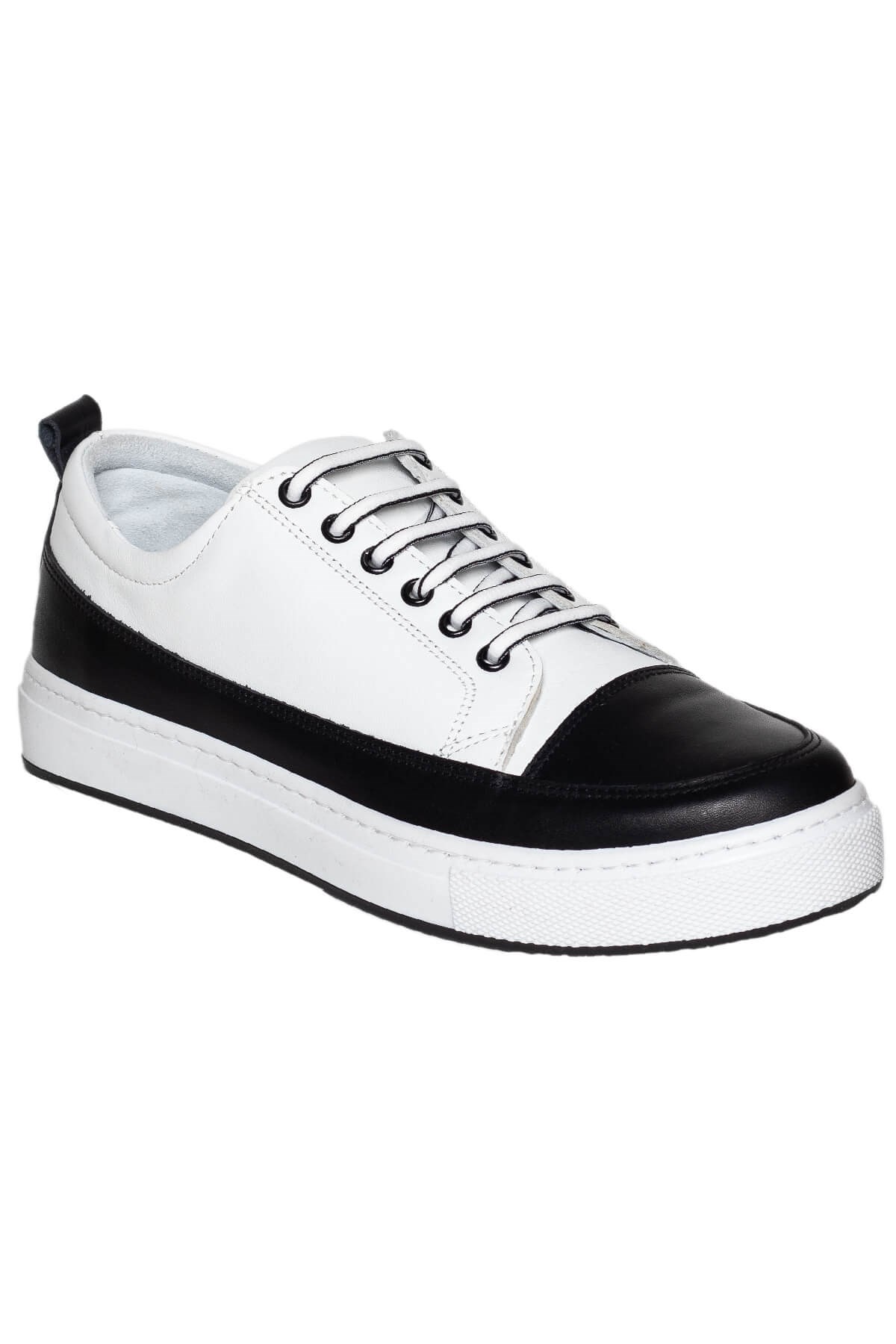 Hakiki Deri Beyaz Kadın Sneaker ITW8016WBW