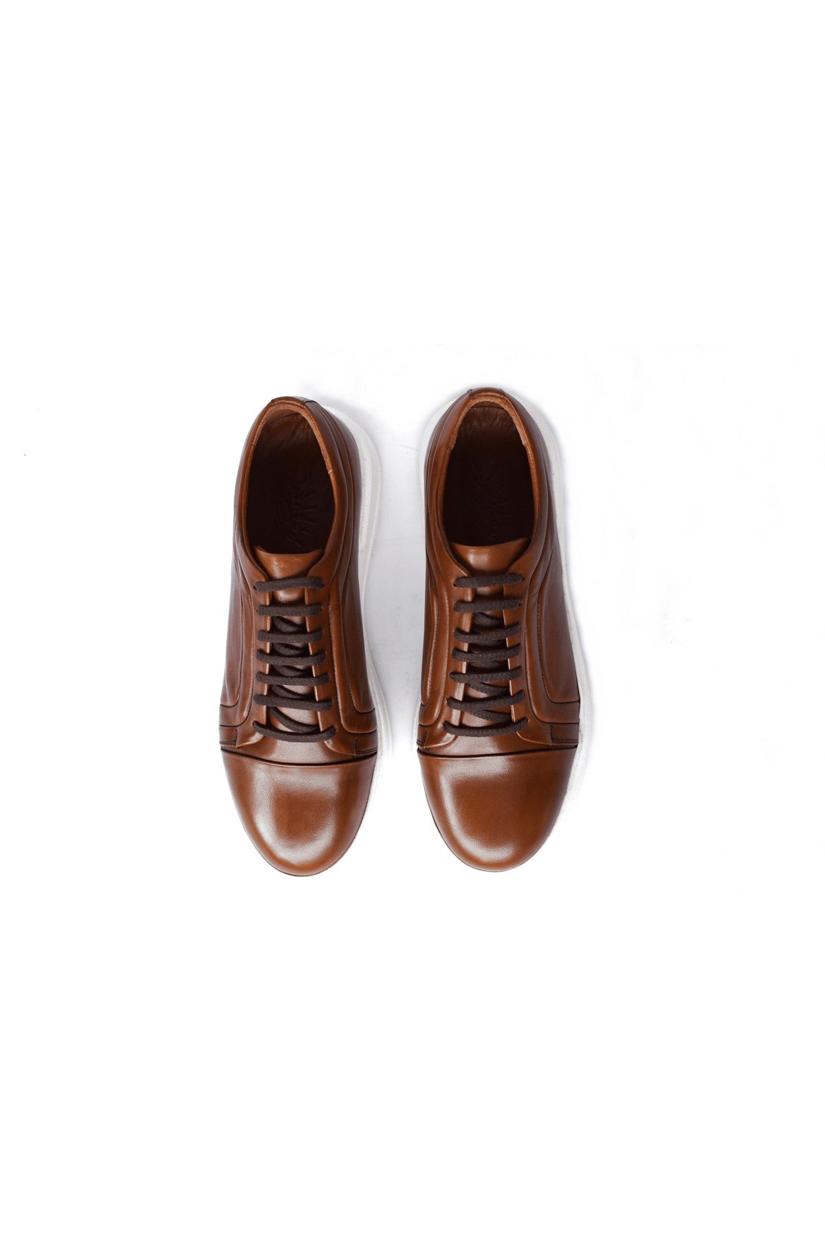 Hakiki Deri Taba Erkek Sneaker 