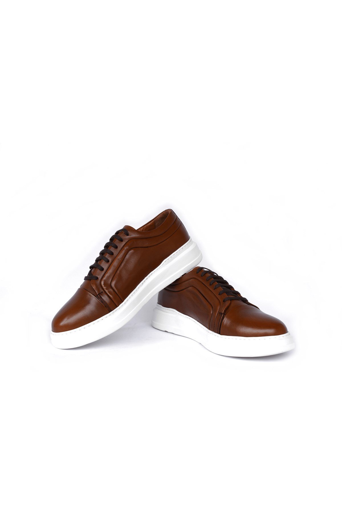 Hakiki Deri Taba Erkek Sneaker 