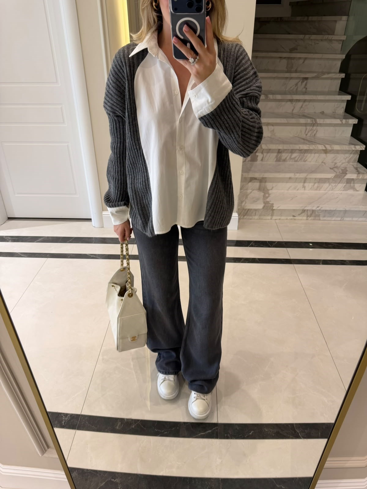 Antrasit Straight Jean