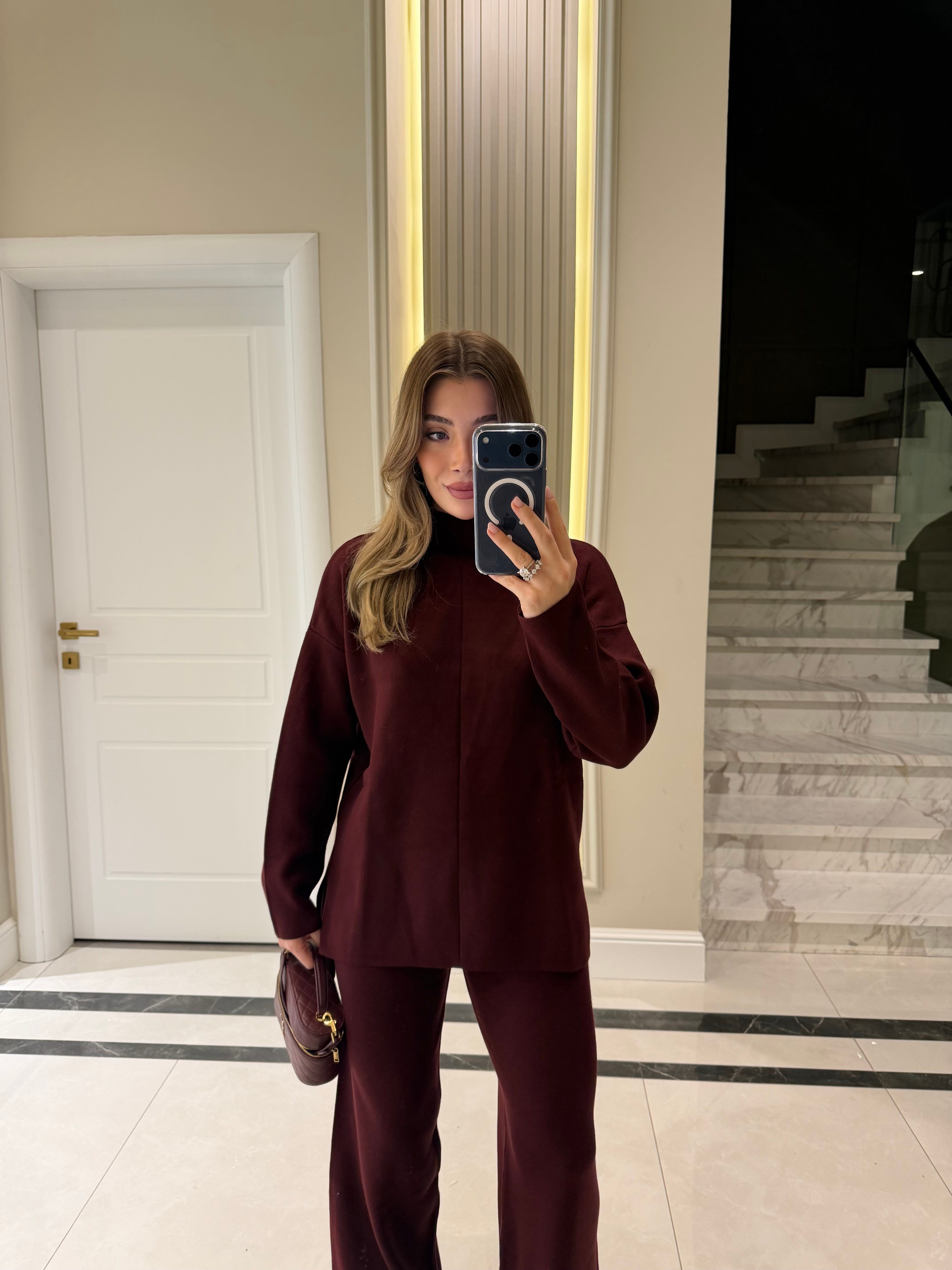Bordo Triko Takım