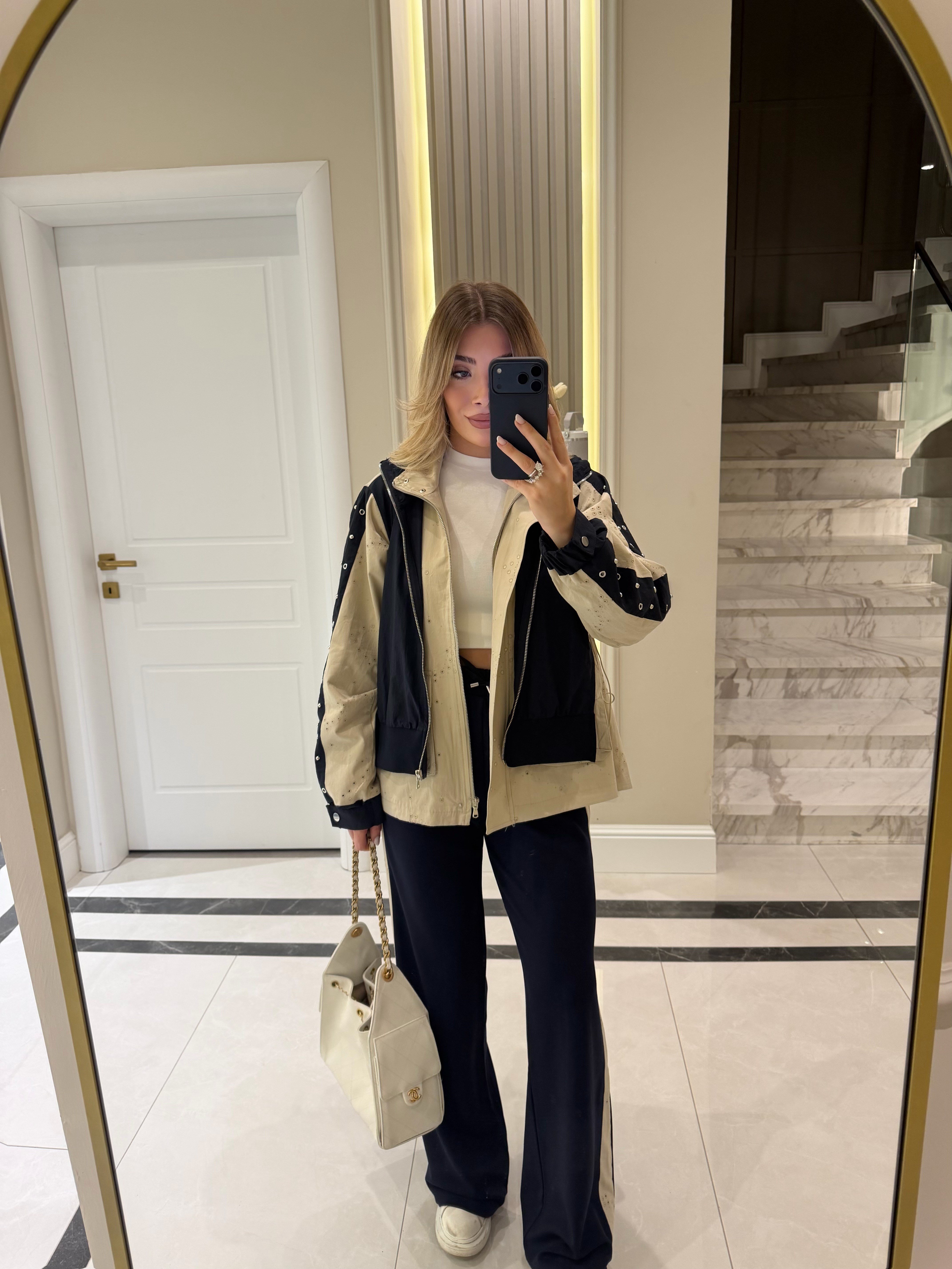 Lacivert Kapüşonlu  Pantolon Takım- 37650