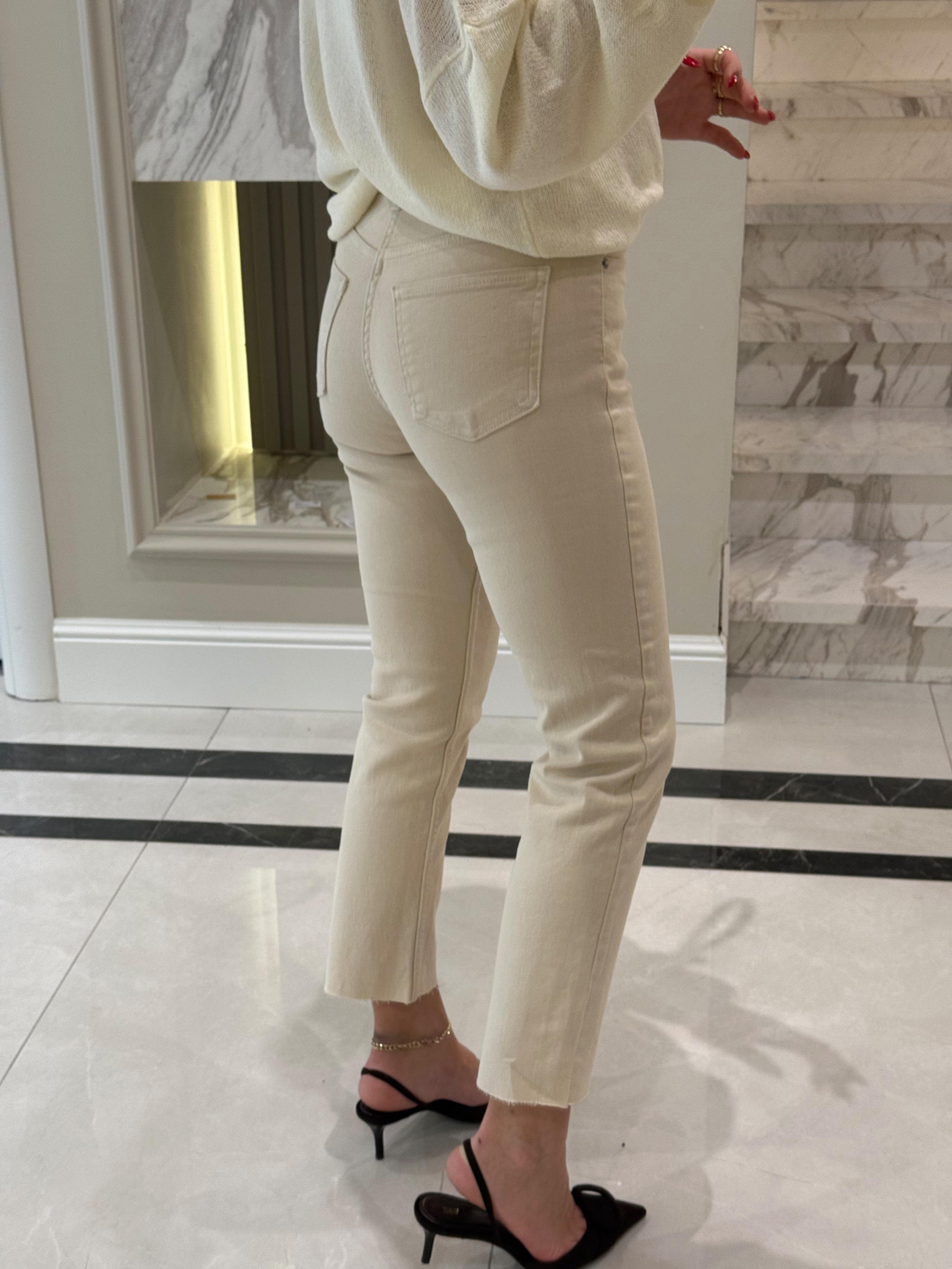 Natural Ekru Boyfit Jean ZR