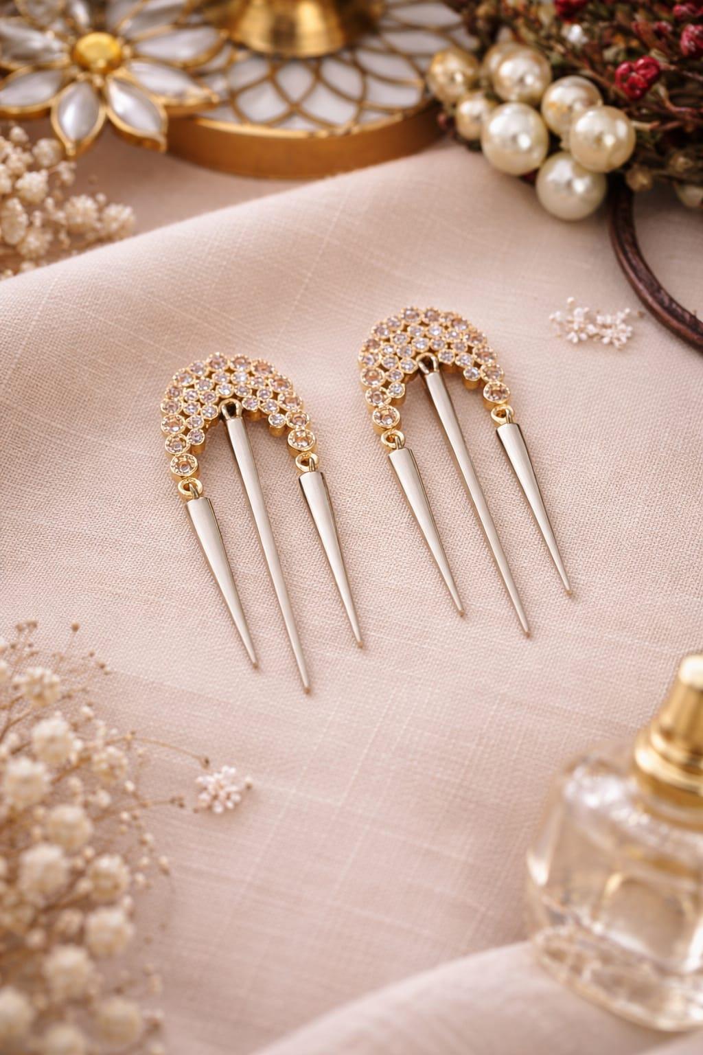 Opal Crown Gold Küpe