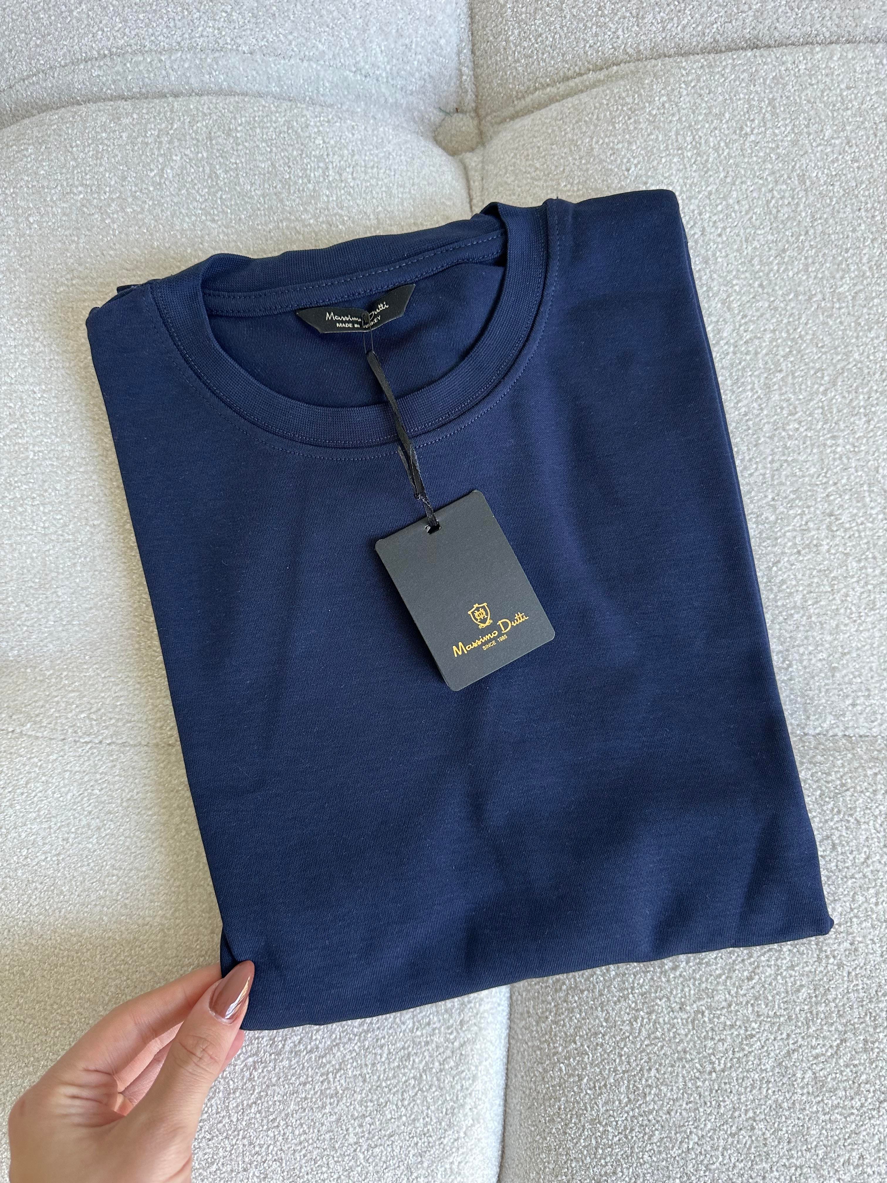 Orjinal Marka Ms Lacivert Uzunkollu Tshirt