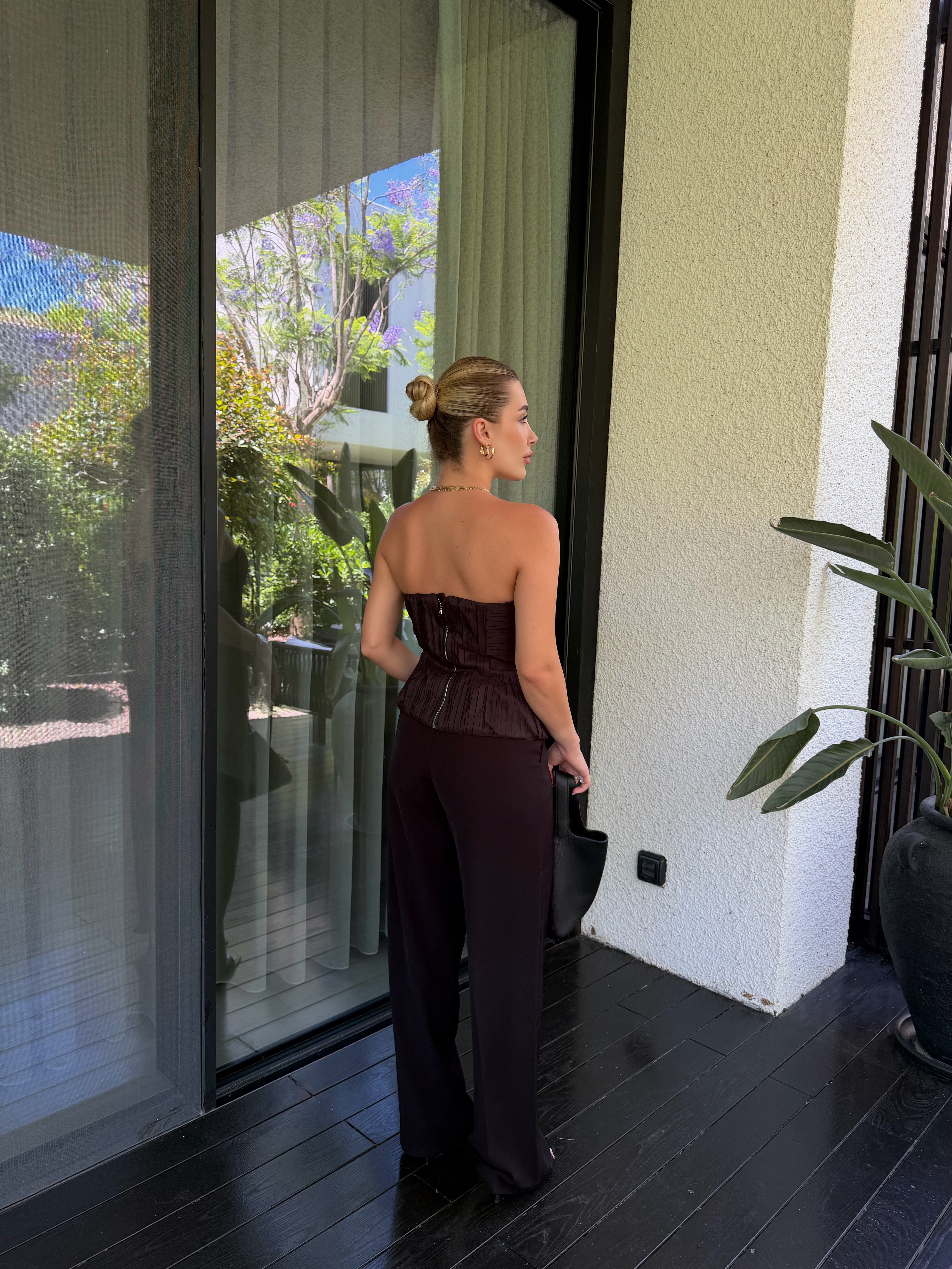 Siyah  Marka Model Piliseli Büstiyer