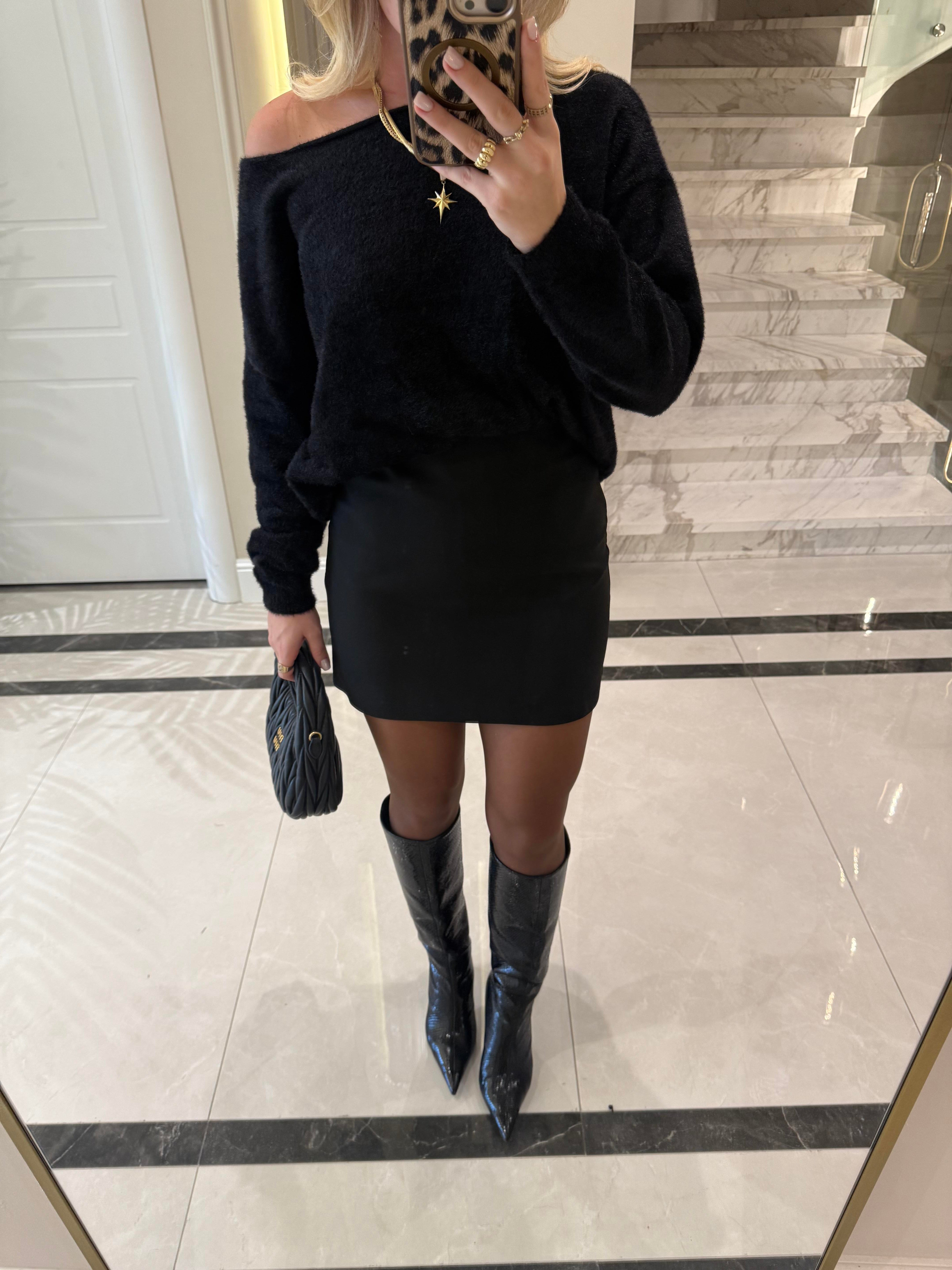 Siyah Mini Etek-4574