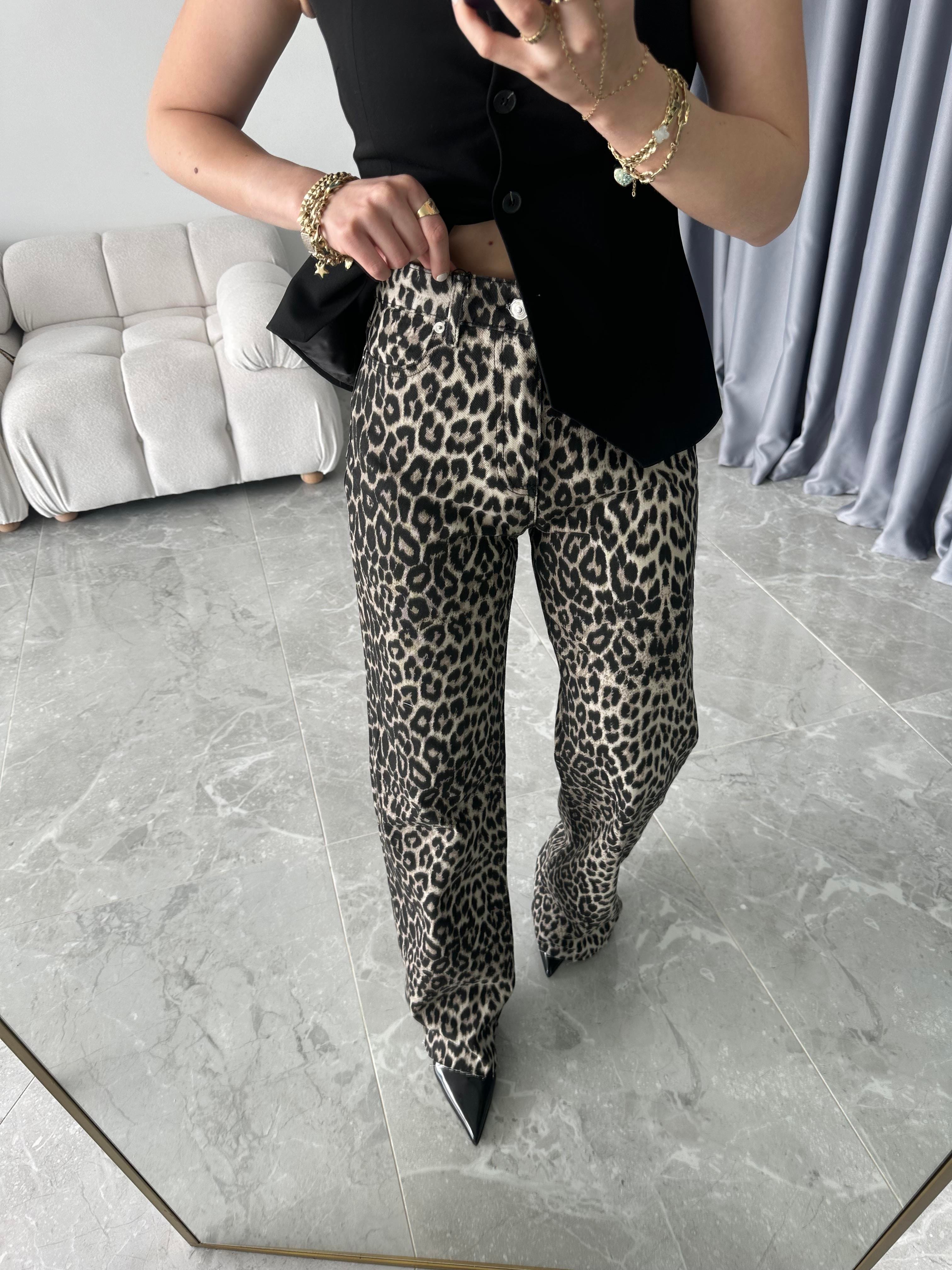 Siyah New Leo Straight Jean 
