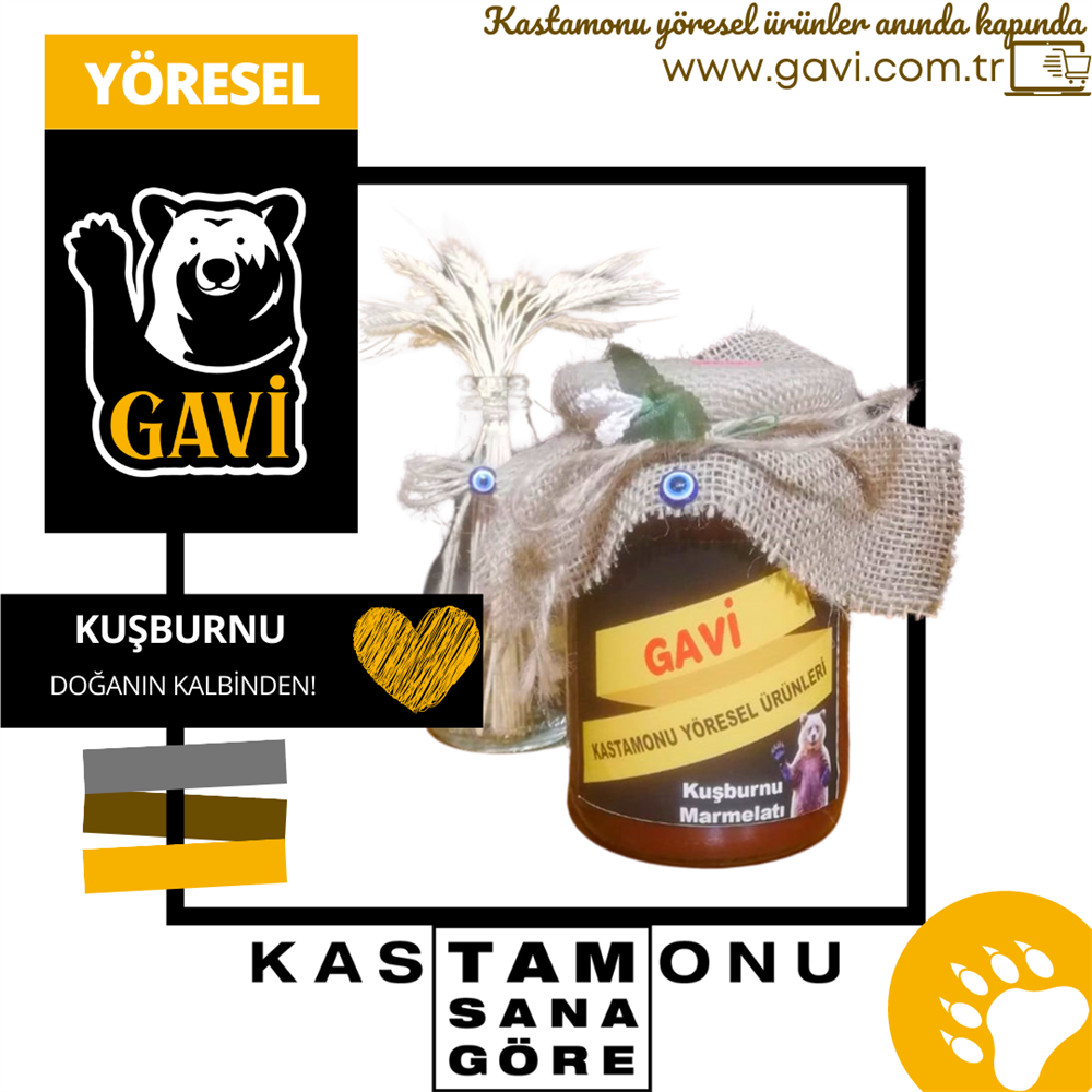 Gavi Kuşburnu Marmelatı 500 gr