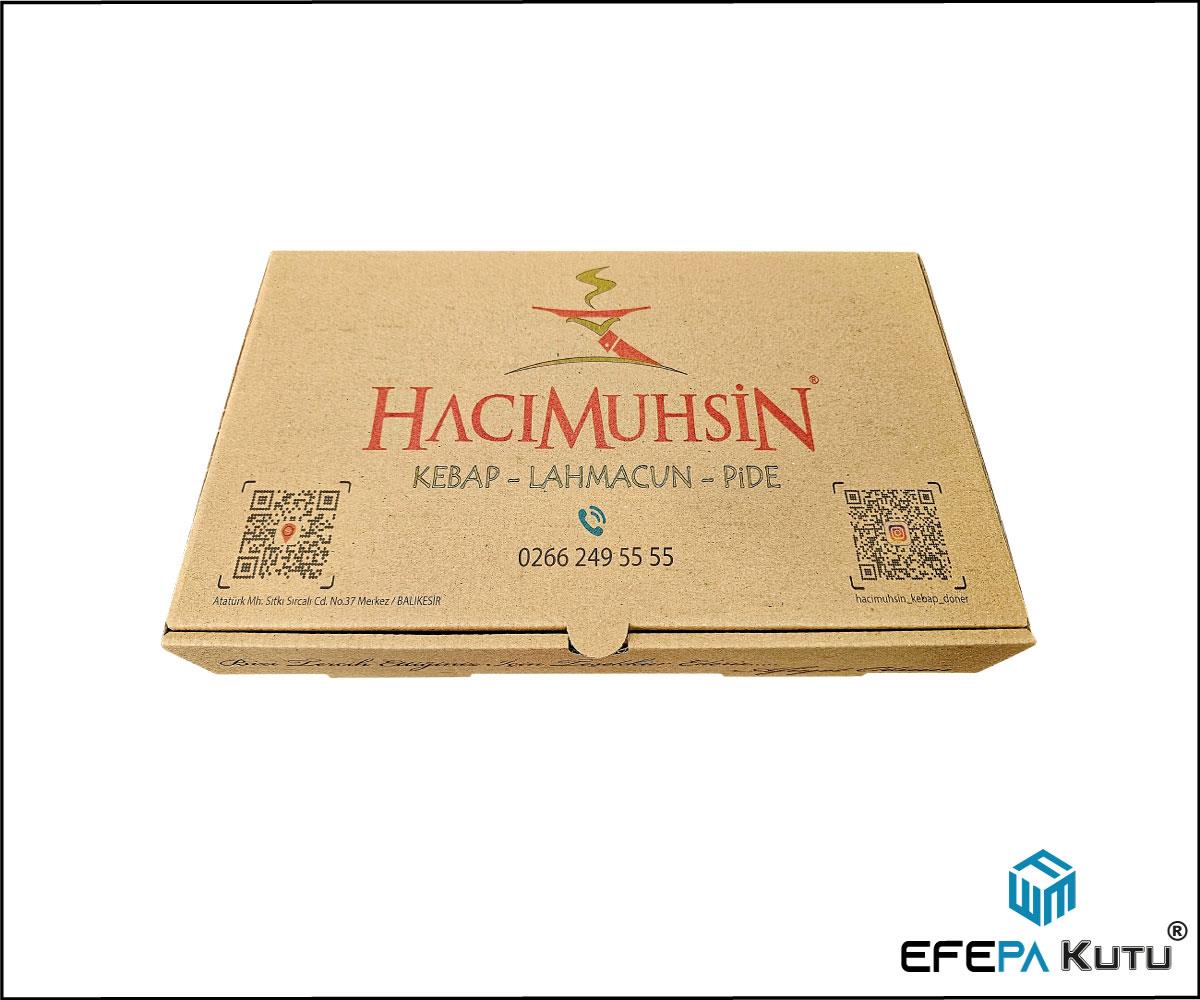 Firma Baskılı Kraft Kutu 34x17x3,5 cm