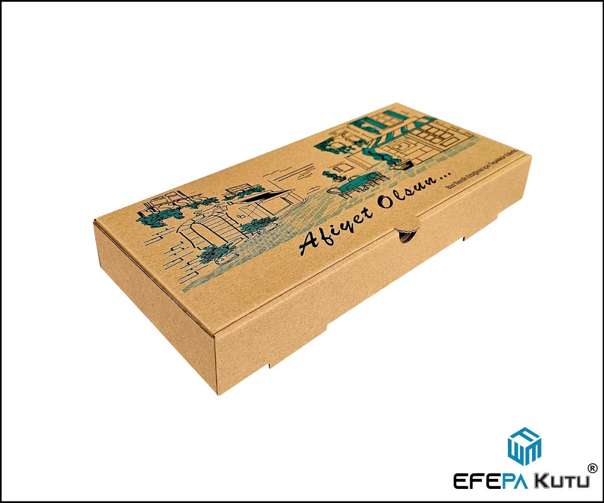 Karton Pide Kutusu 29x16x4 cm 100'lü