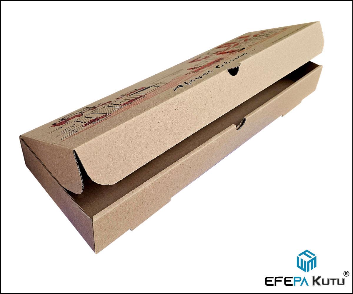 Karton Pide Kutusu 42x14x4 cm 100'lü