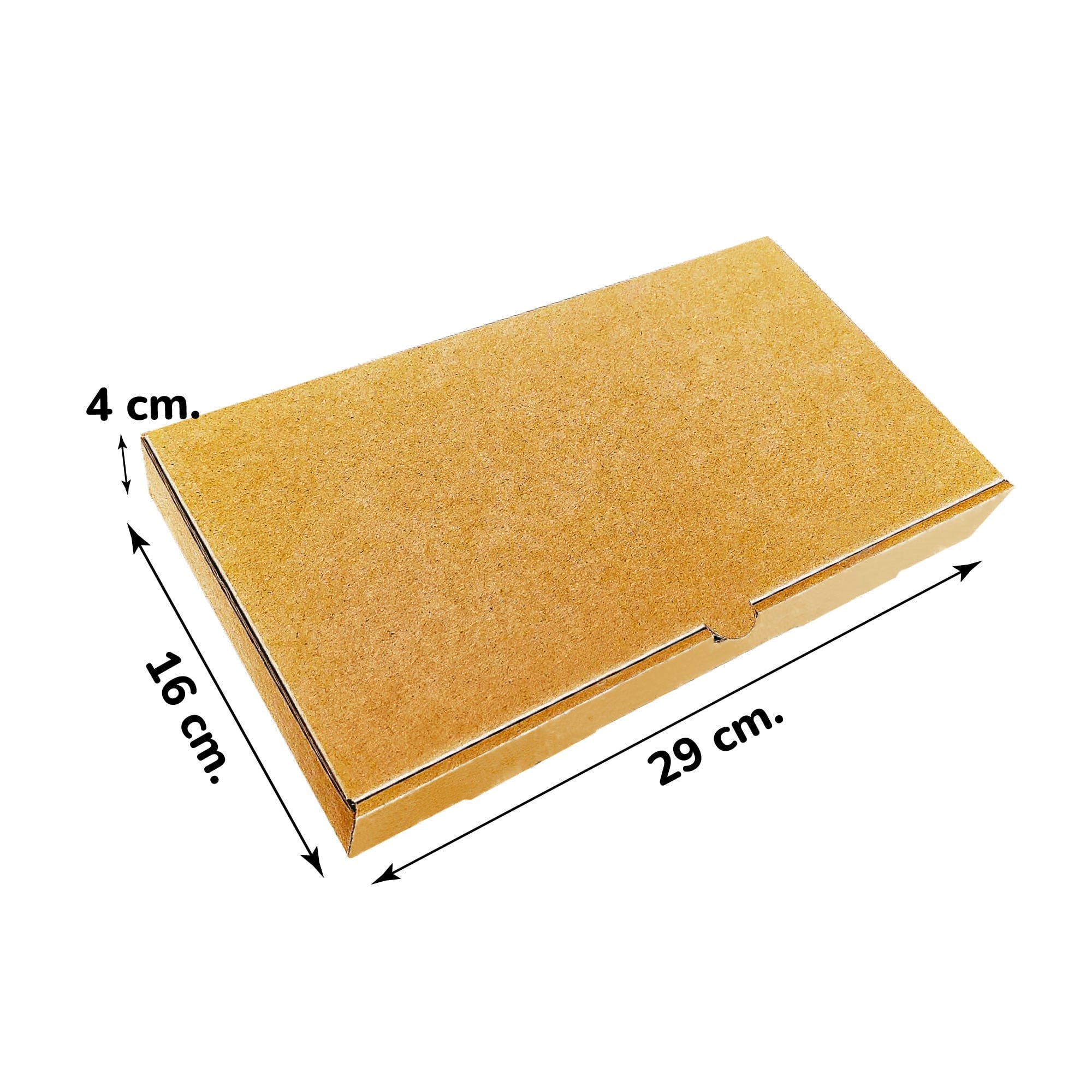 Kraft Karton Baskısız Kutu 29x16x4 cm 100 Adet